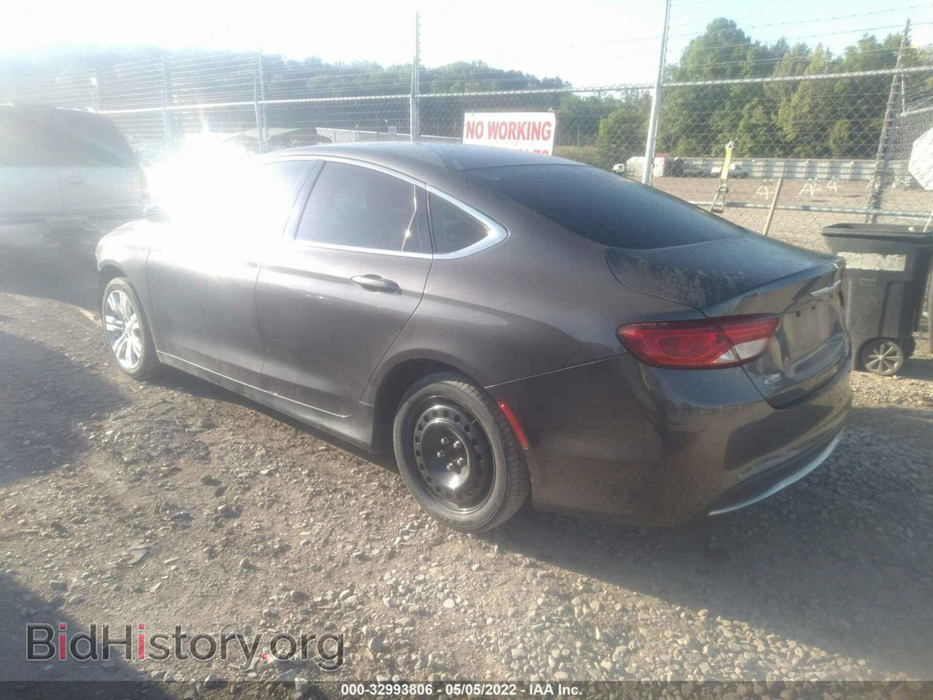 2016 CHRYSLER 200 - VIN: 1C3CCCAB3GN116655 - Фото 3