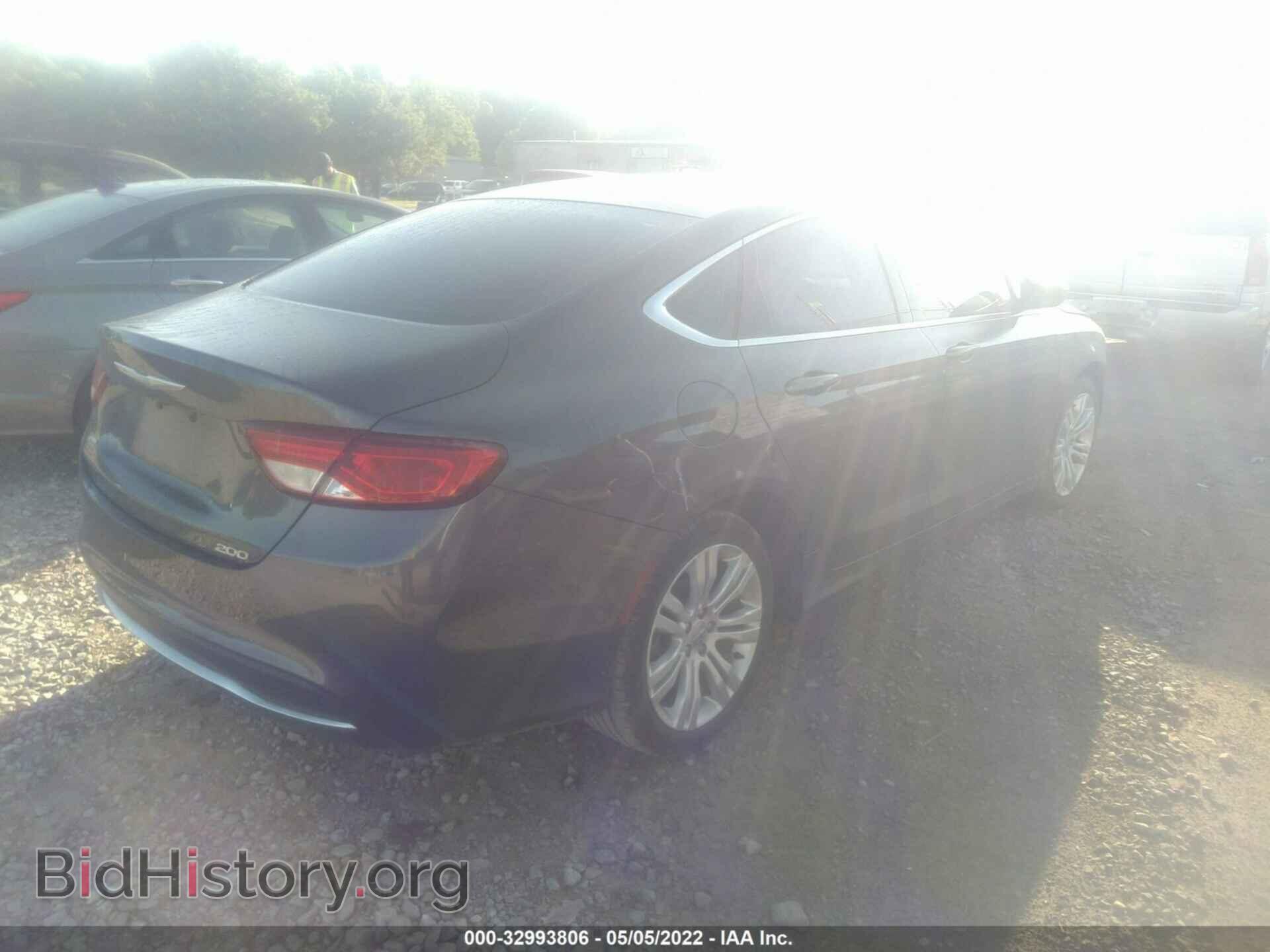 2016 CHRYSLER 200 - VIN: 1C3CCCAB3GN116655 - Фото 4
