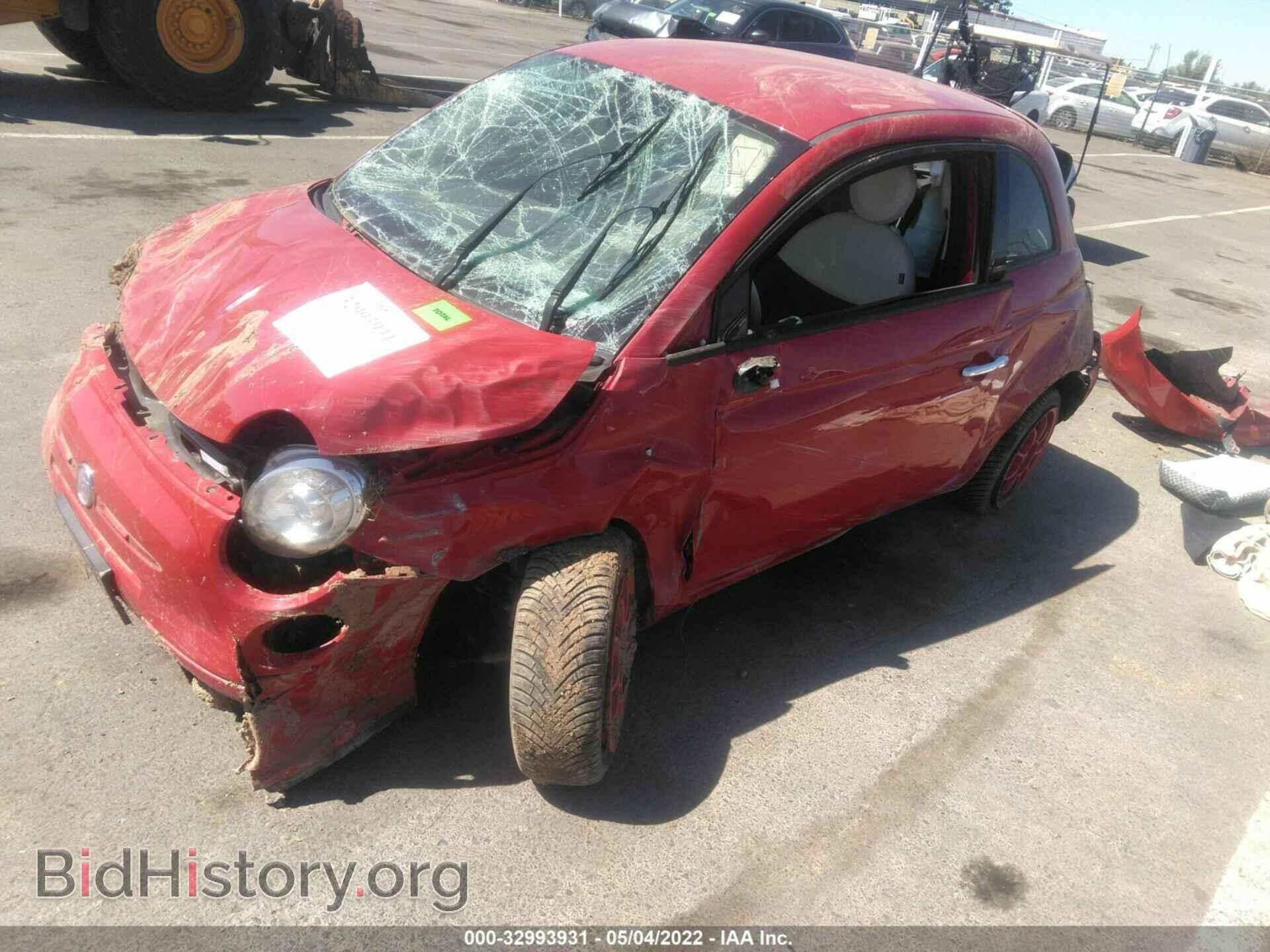 2015 FIAT 500 - VIN: 3C3CFFAR0FT561990 - Photo 2
