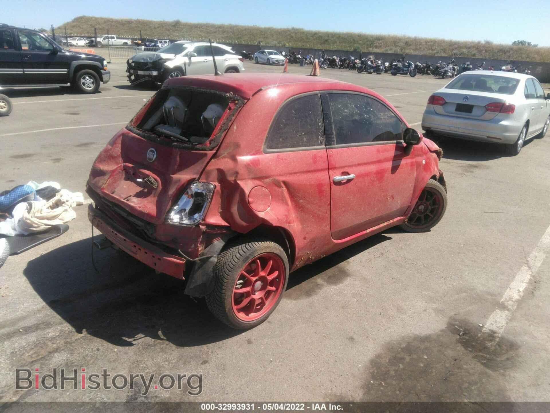 2015 FIAT 500 - VIN: 3C3CFFAR0FT561990 - Photo 4
