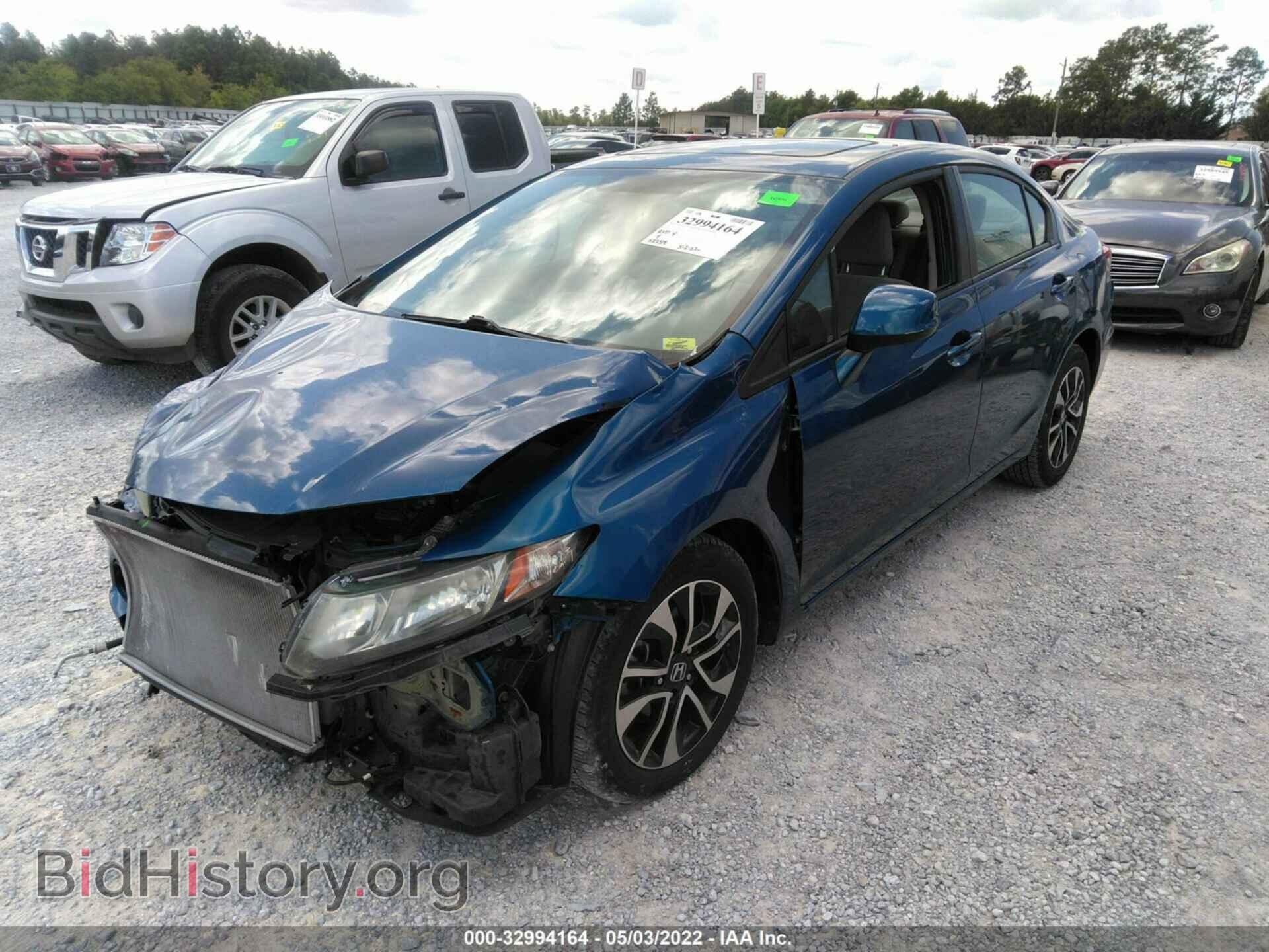 2013 HONDA CIVIC SDN - VIN: 19XFB2F83DE073065 - Фото 2