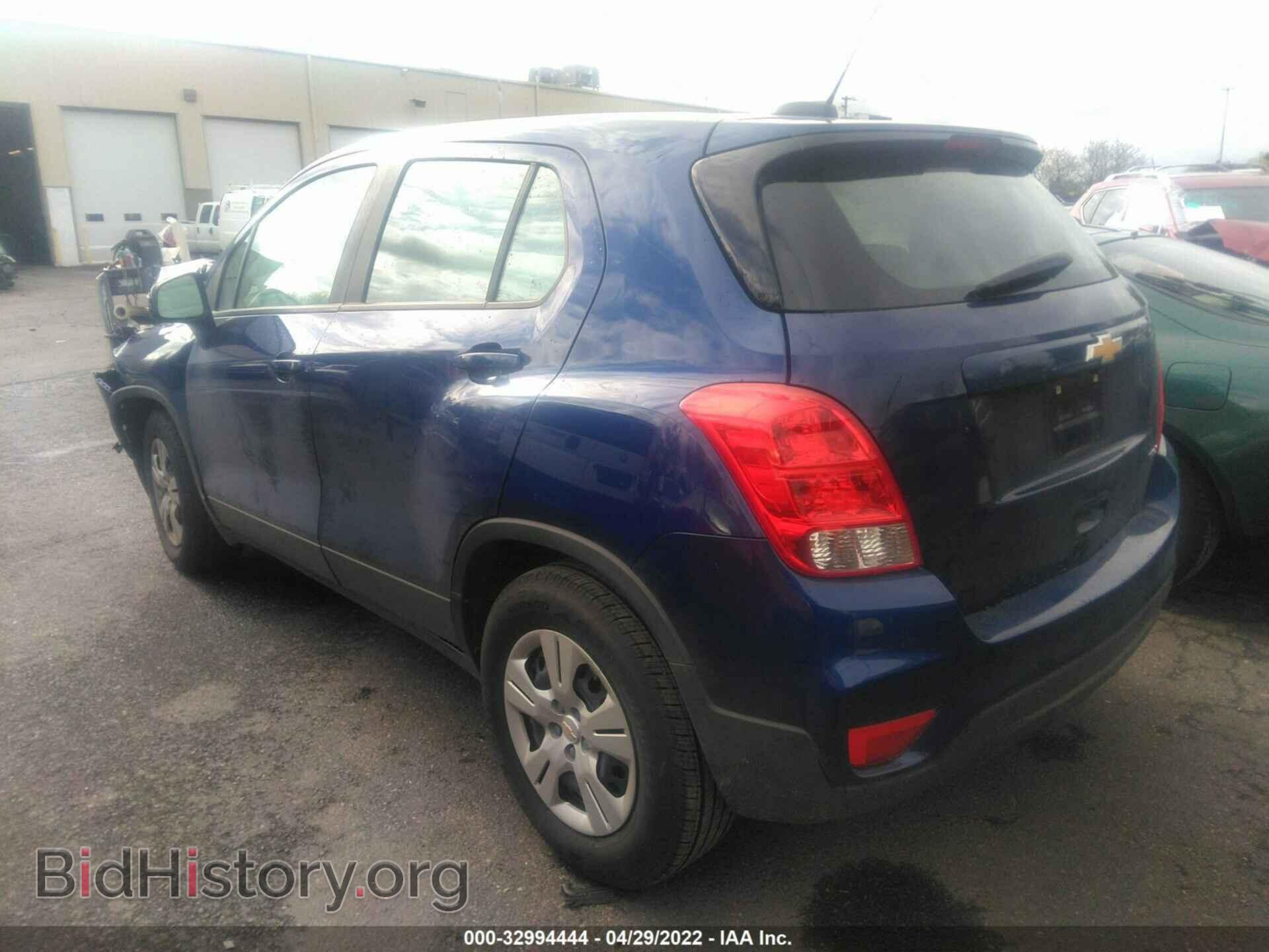 2017 CHEVROLET TRAX - VIN: 3GNCJKSB2HL147589 - Фото 3