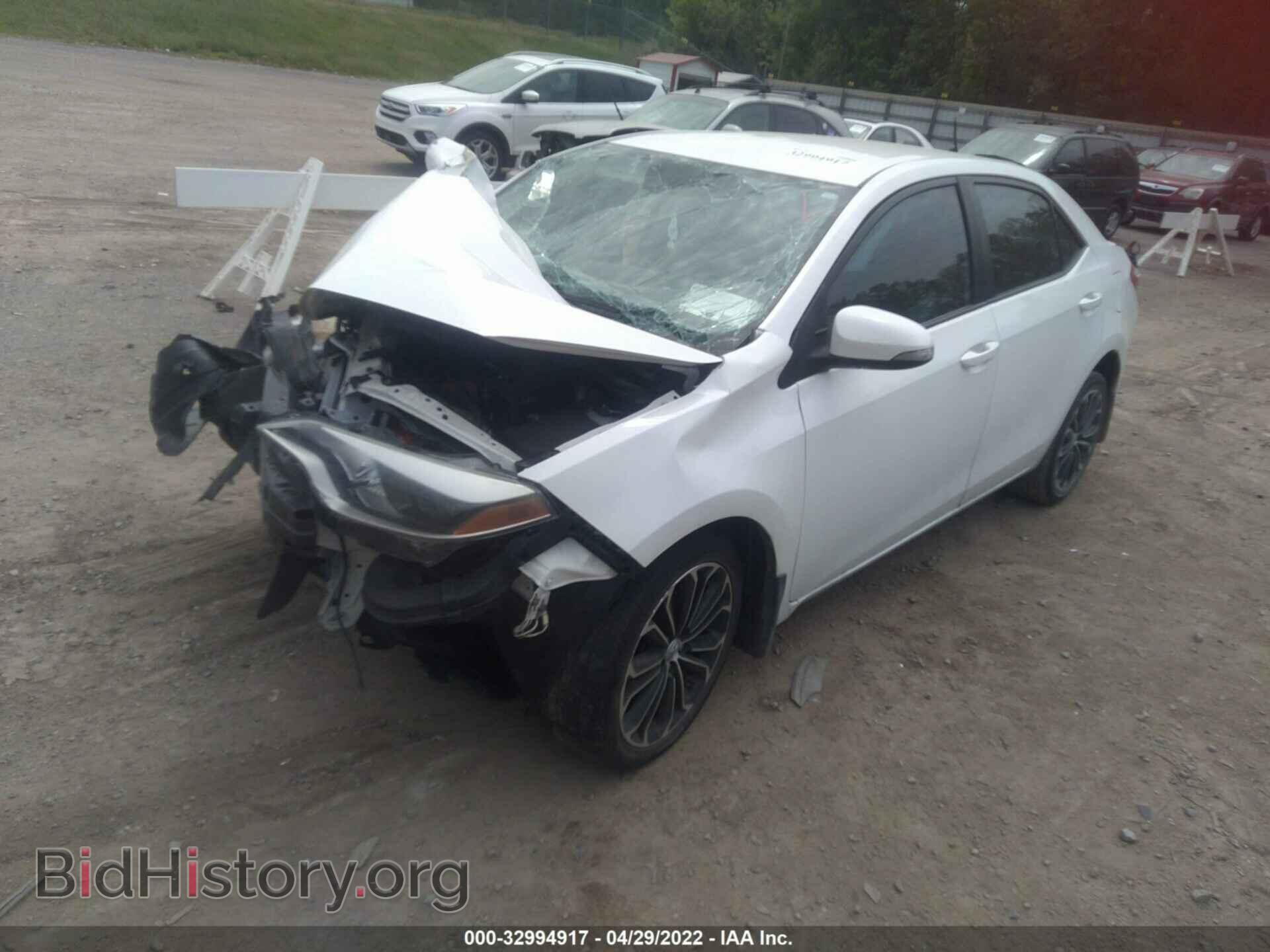 2014 TOYOTA COROLLA - VIN: 2T1BURHE3EC106571 - Фото 2