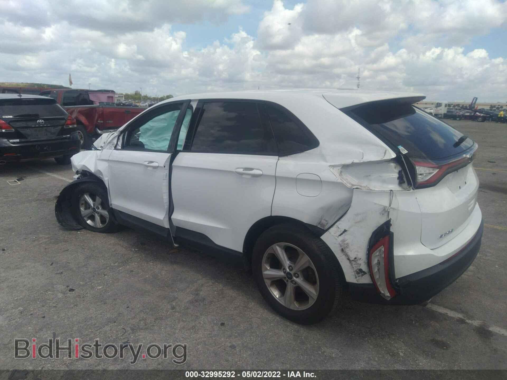 2016 FORD EDGE - VIN: 2FMPK3G92GBB21227 - Фото 3