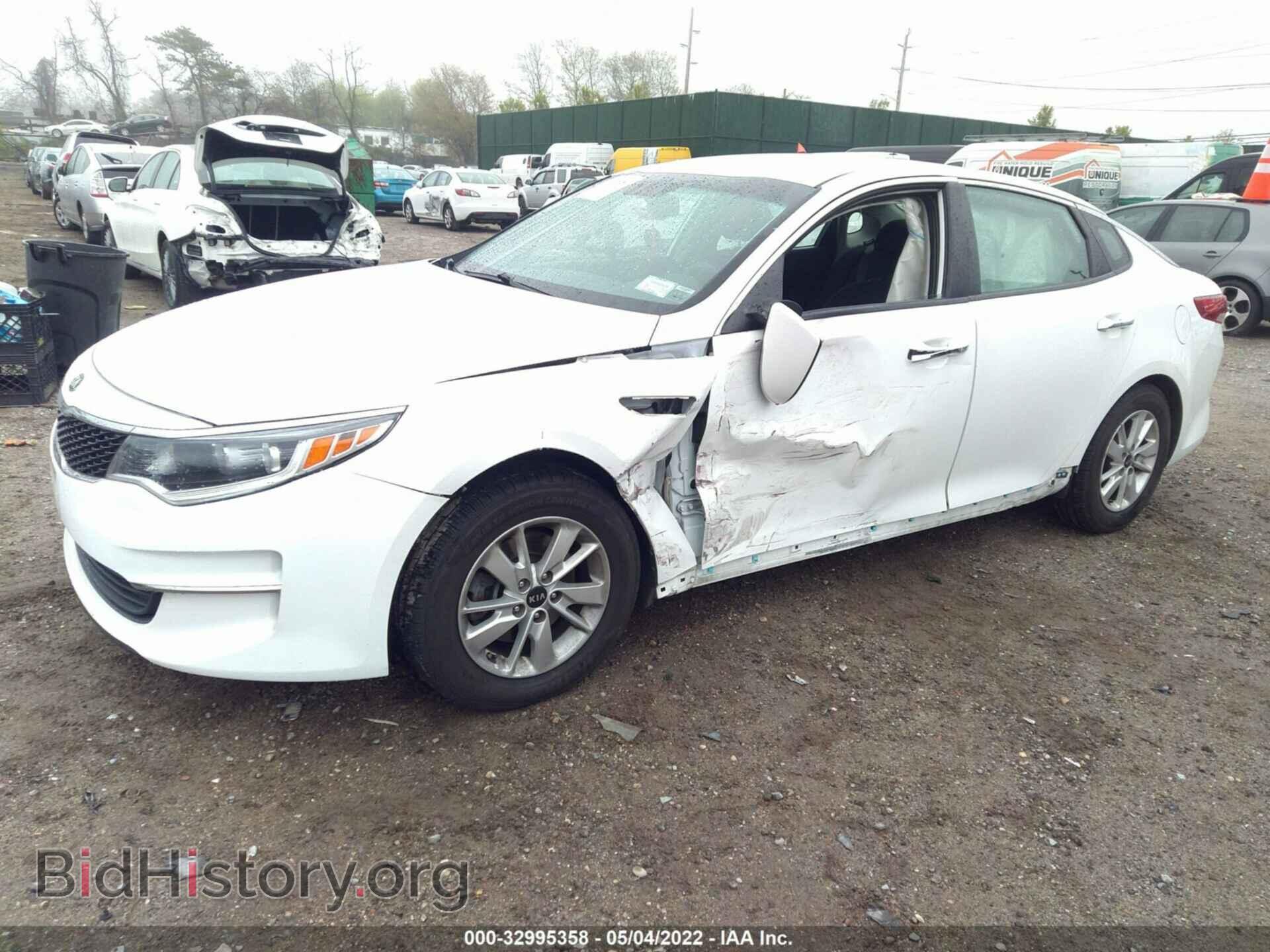 2016 KIA OPTIMA - VIN: 5XXGT4L39GG086341 - Фото 2