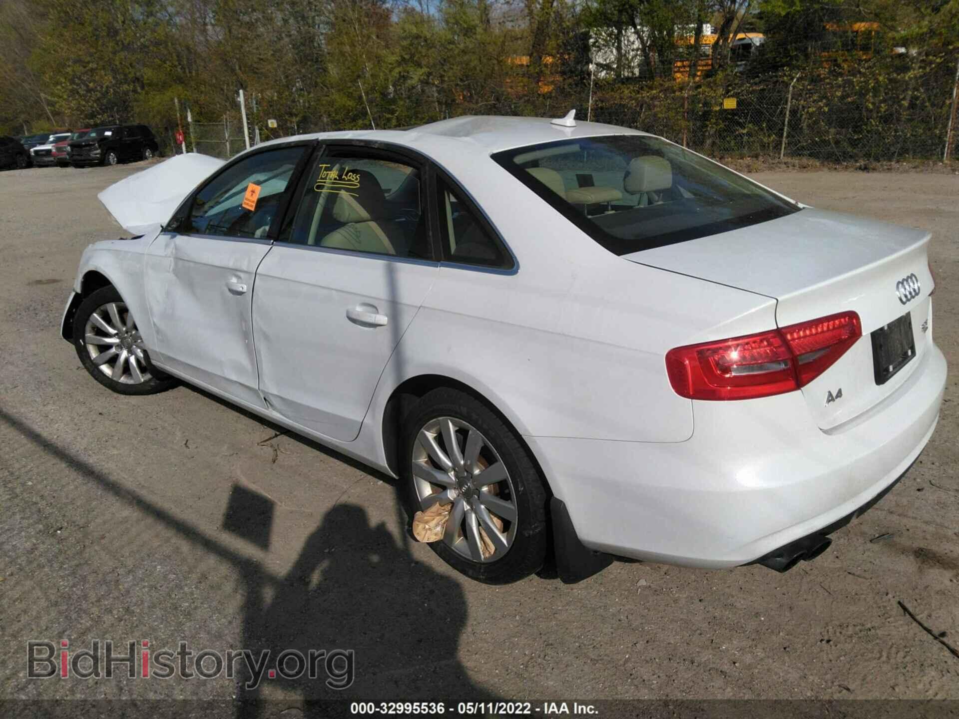 2013 AUDI A4 - VIN: WAUBFAFL5DN018305 - Photo 3