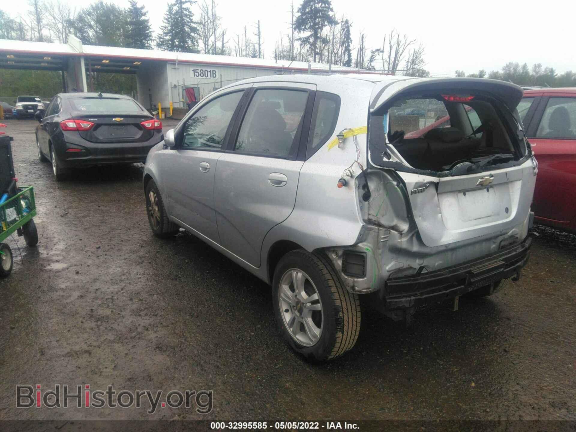 2011 CHEVROLET AVEO - VIN: KL1TD6DE9BB245100 - Фото 3