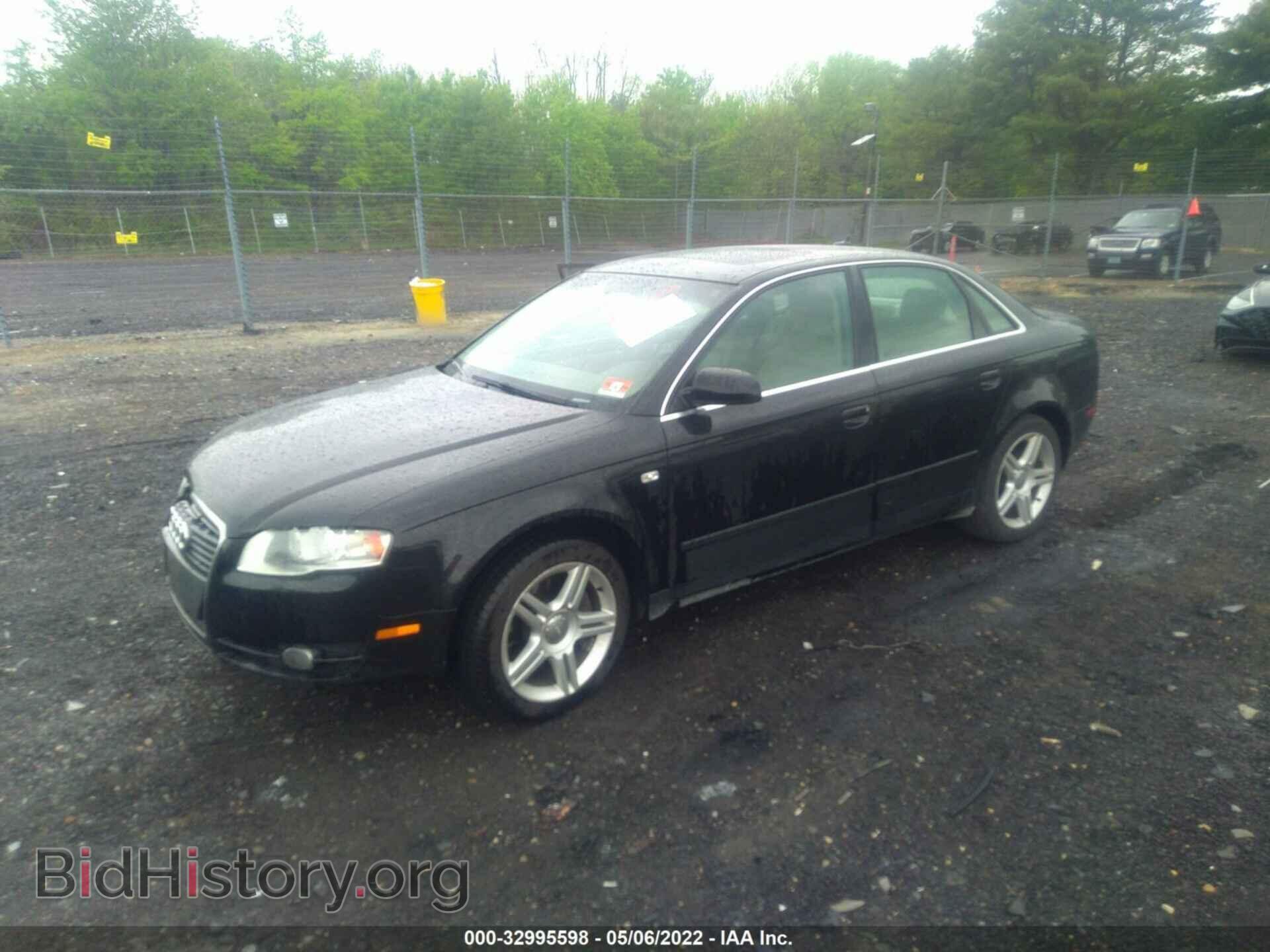 2007 AUDI A4 - VIN: WAUDF78E57A155296 - Фото 2