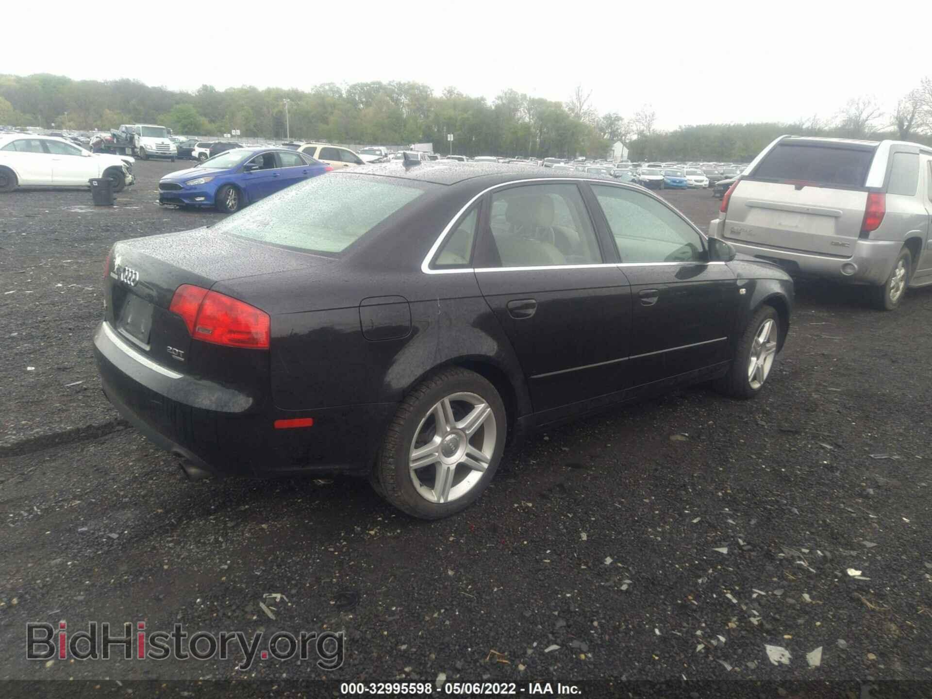 2007 AUDI A4 - VIN: WAUDF78E57A155296 - Фото 4