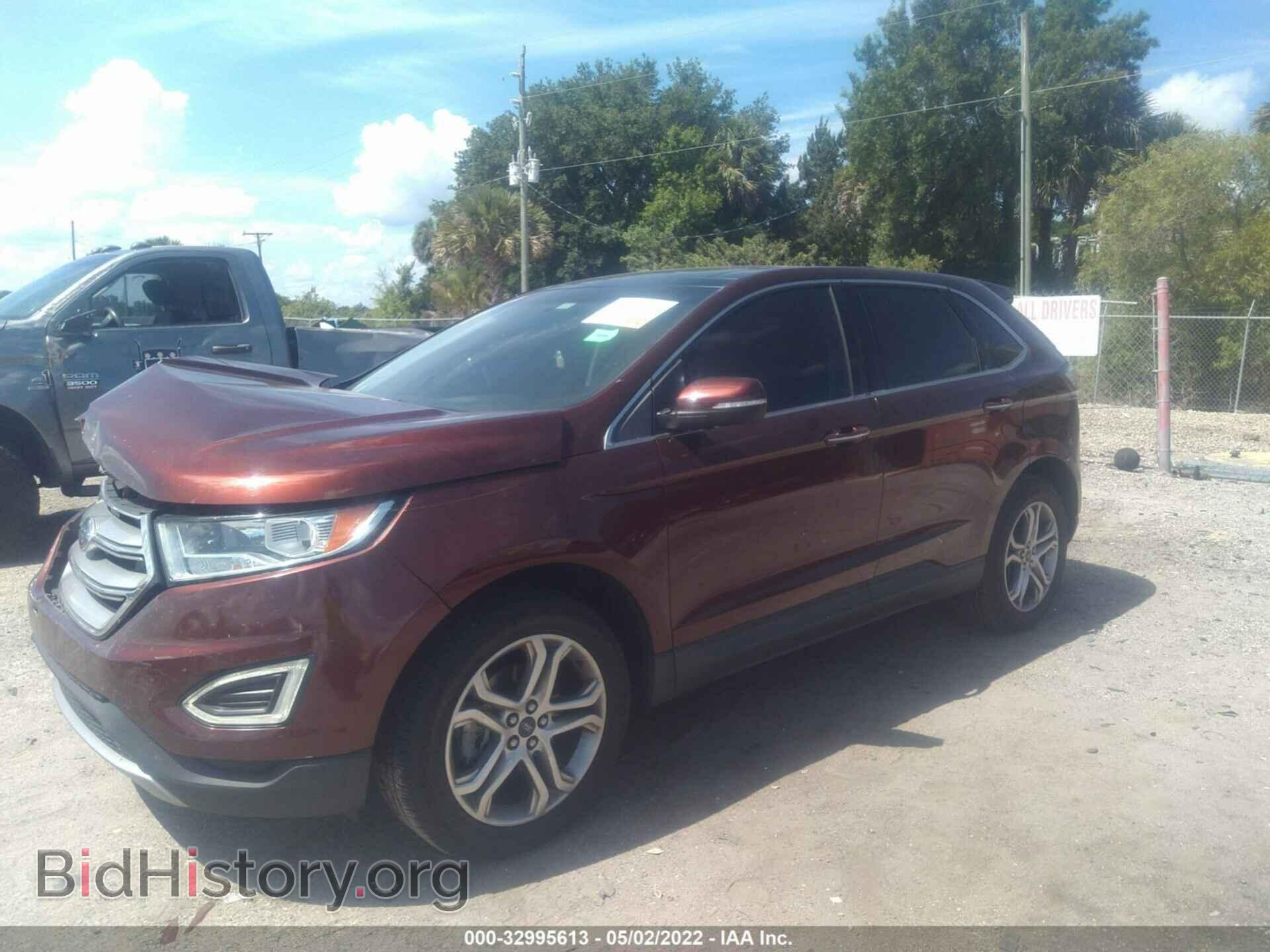 2015 FORD EDGE - VIN: 2FMTK3K93FBC41249 - Photo 2