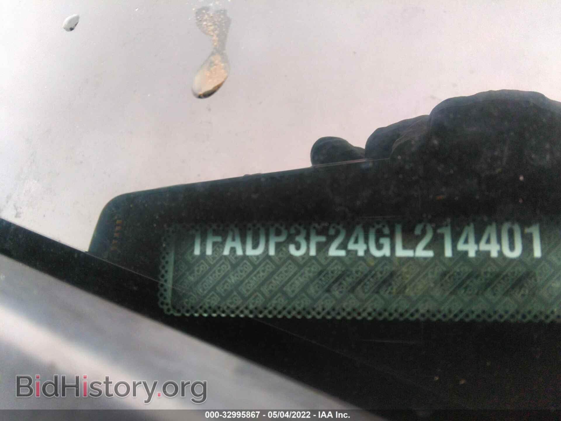 2016 FORD FOCUS - VIN: 1FADP3F24GL214401 - Фото 9