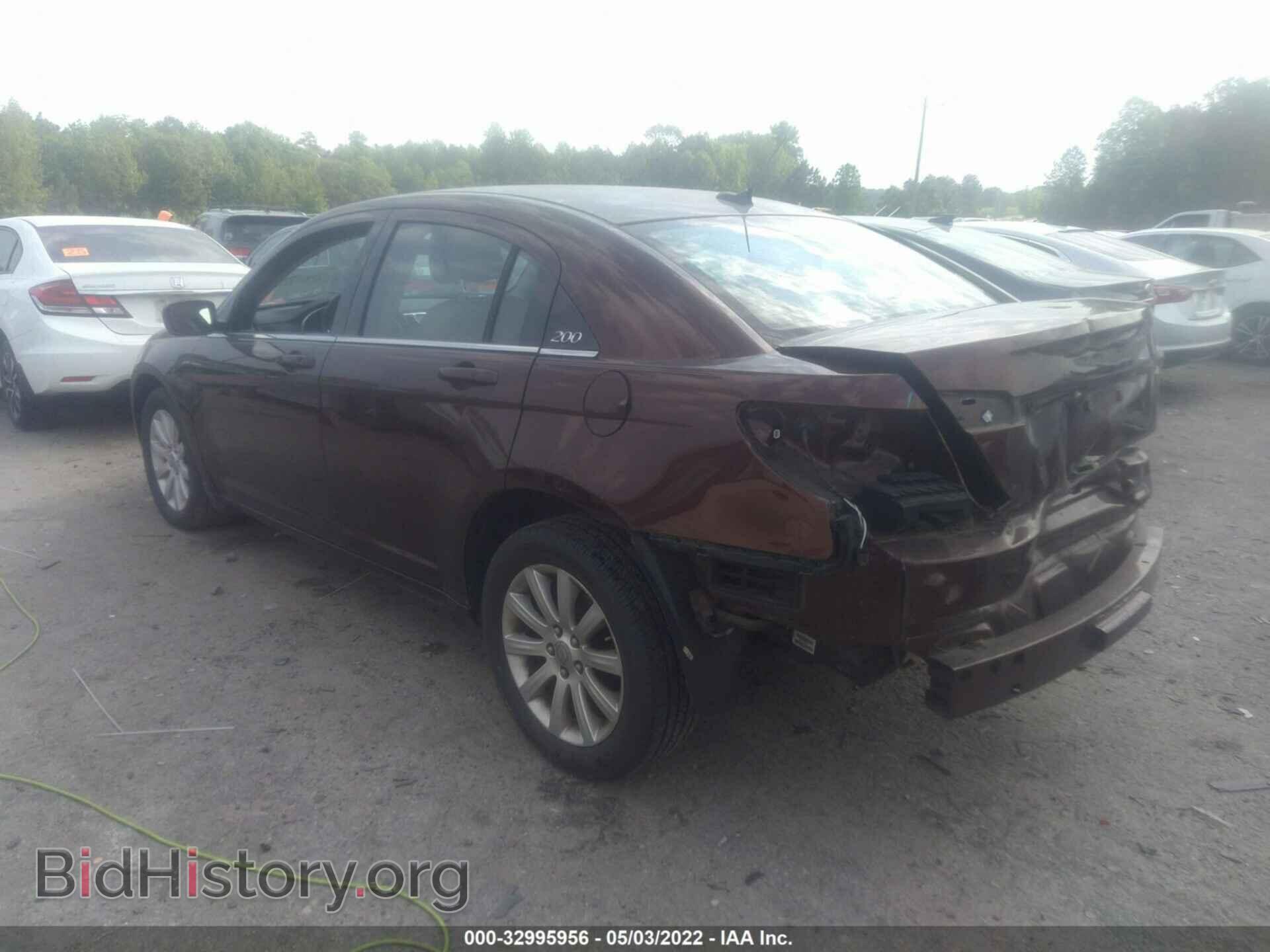 2012 CHRYSLER 200 - VIN: 1C3CCBBB6CN205722 - Фото 3