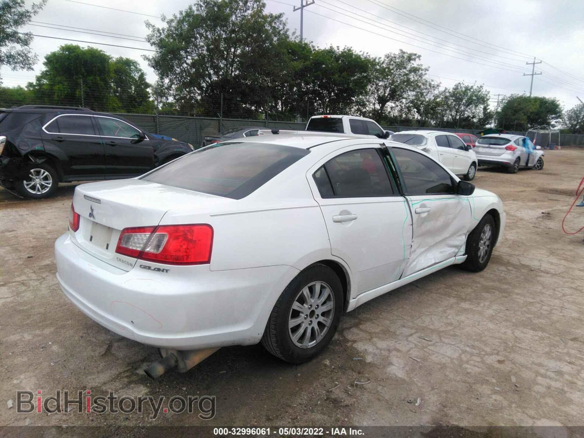 2011 MITSUBISHI GALANT - VIN: 4A32B2FF4BE022788 - Фото 4