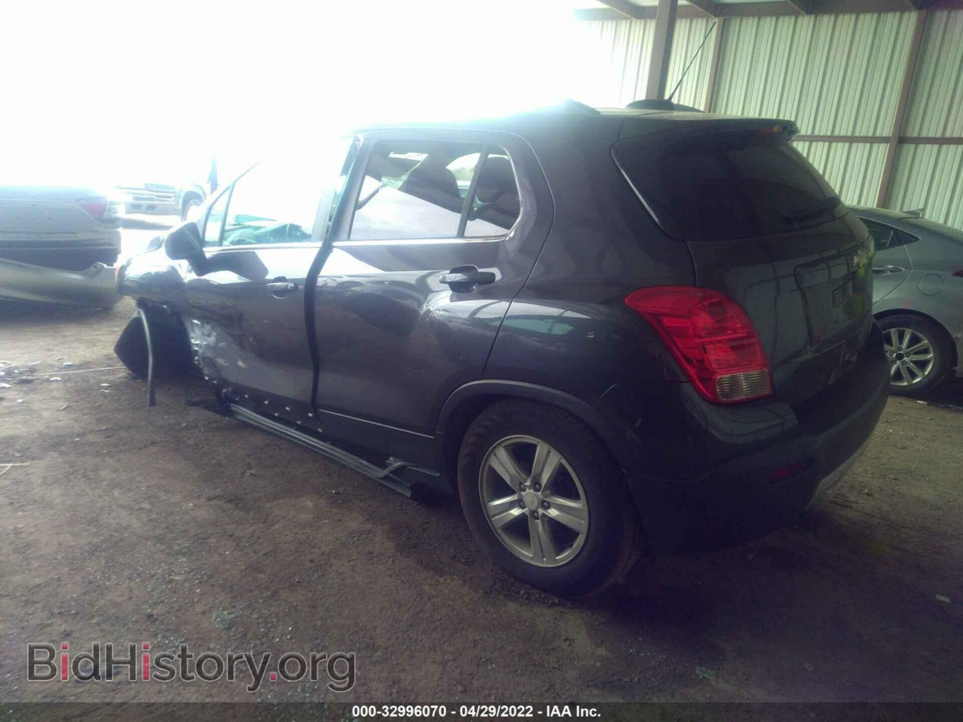 2016 CHEVROLET TRAX - VIN: 3GNCJPSB5GL228596 - Фото 3