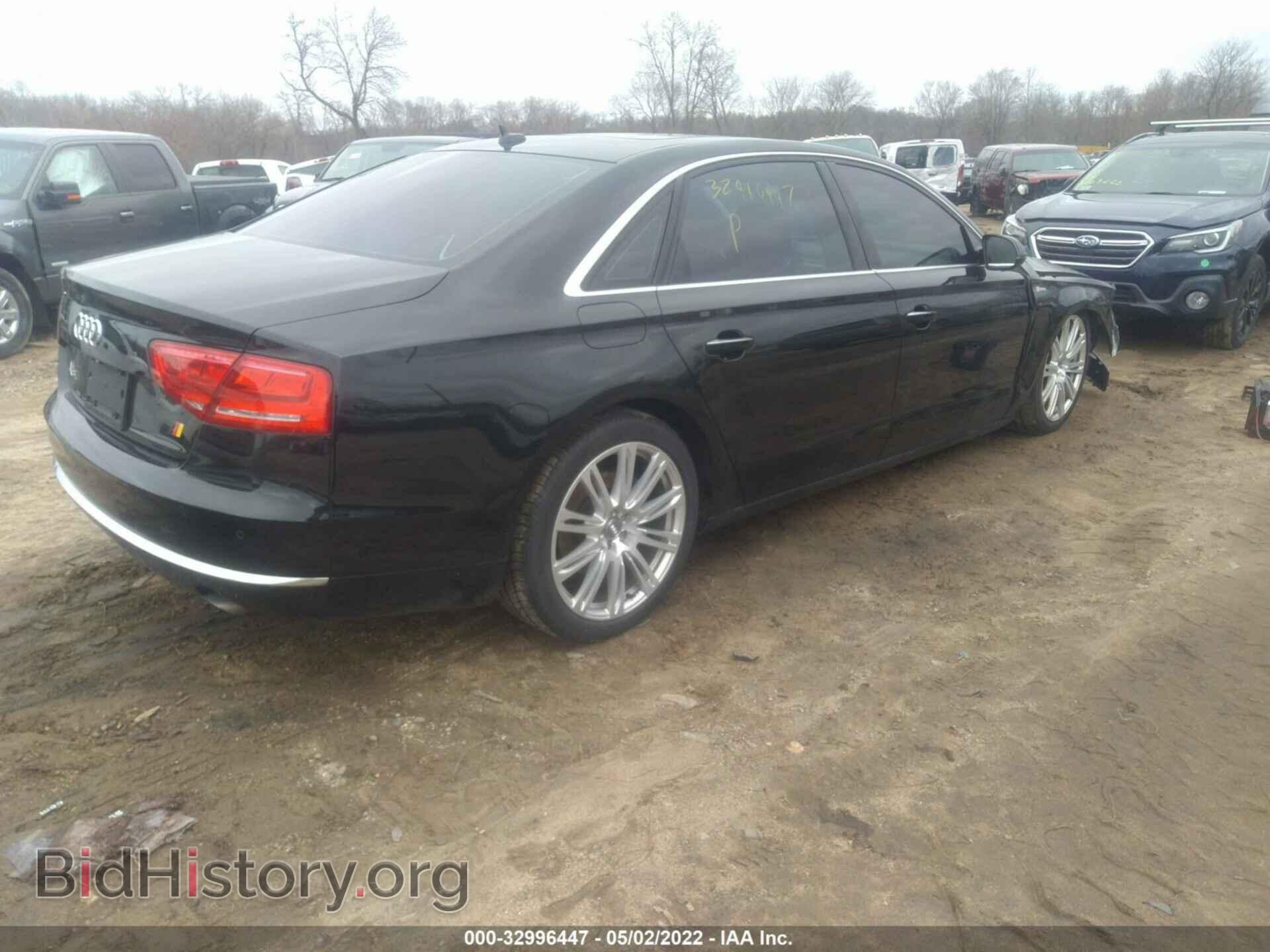 2013 AUDI A8 L - VIN: WAURGAFD0DN027675 - Фото 4