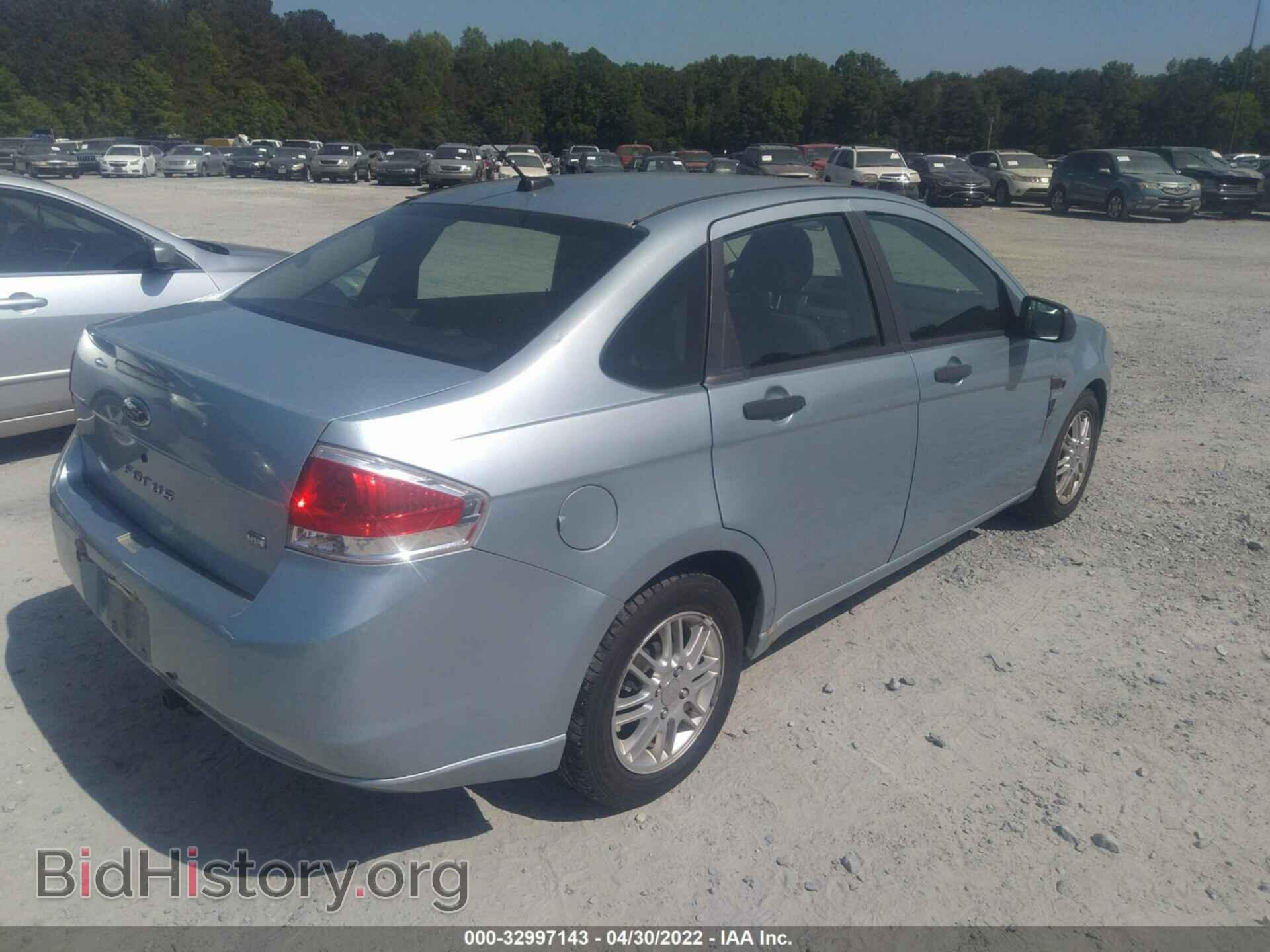 2008 FORD FOCUS - VIN: 1FAHP35N38W139865 - Фото 4