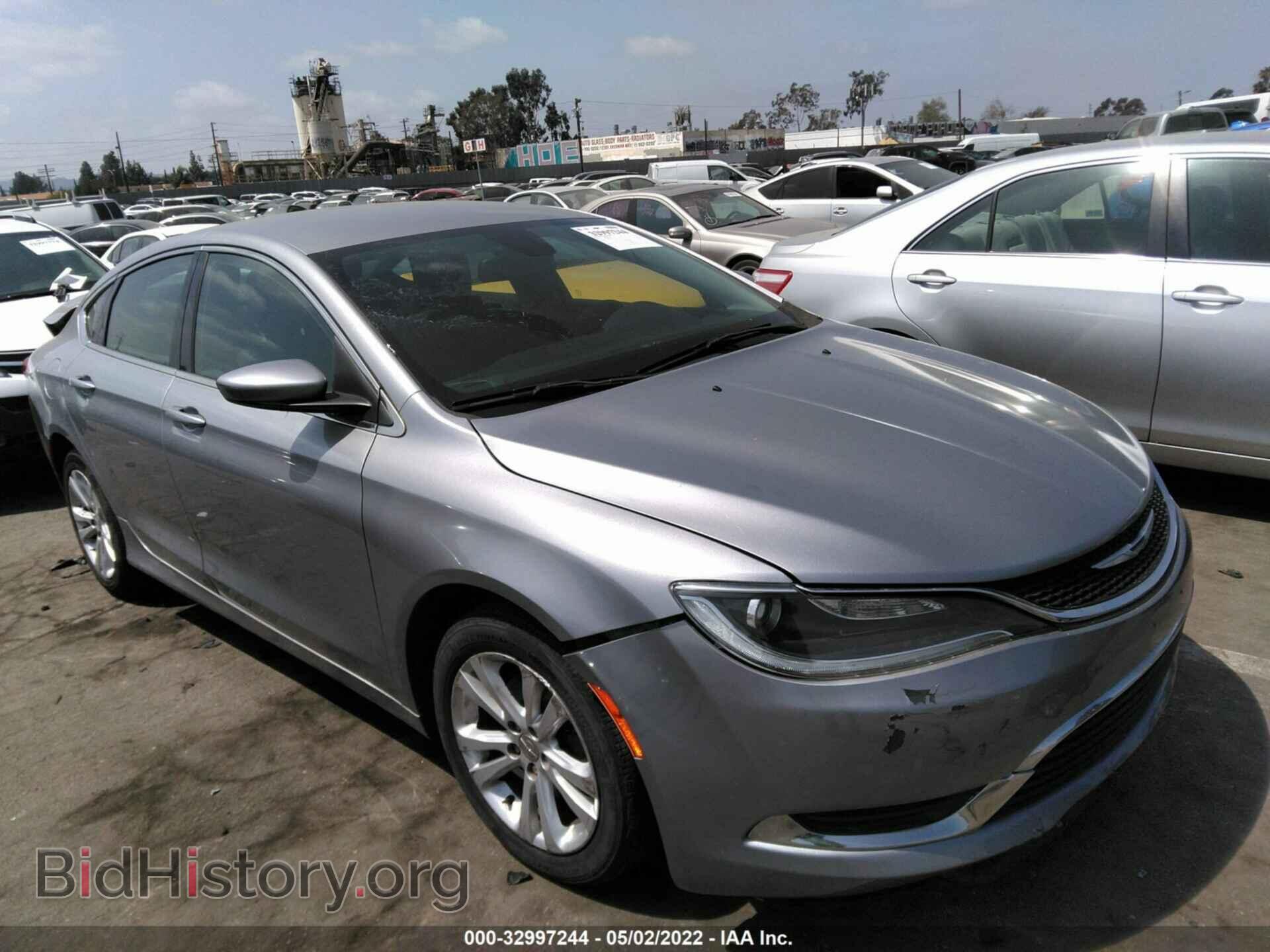 Фотография 1C3CCCAB4FN697727 - CHRYSLER 200 2015