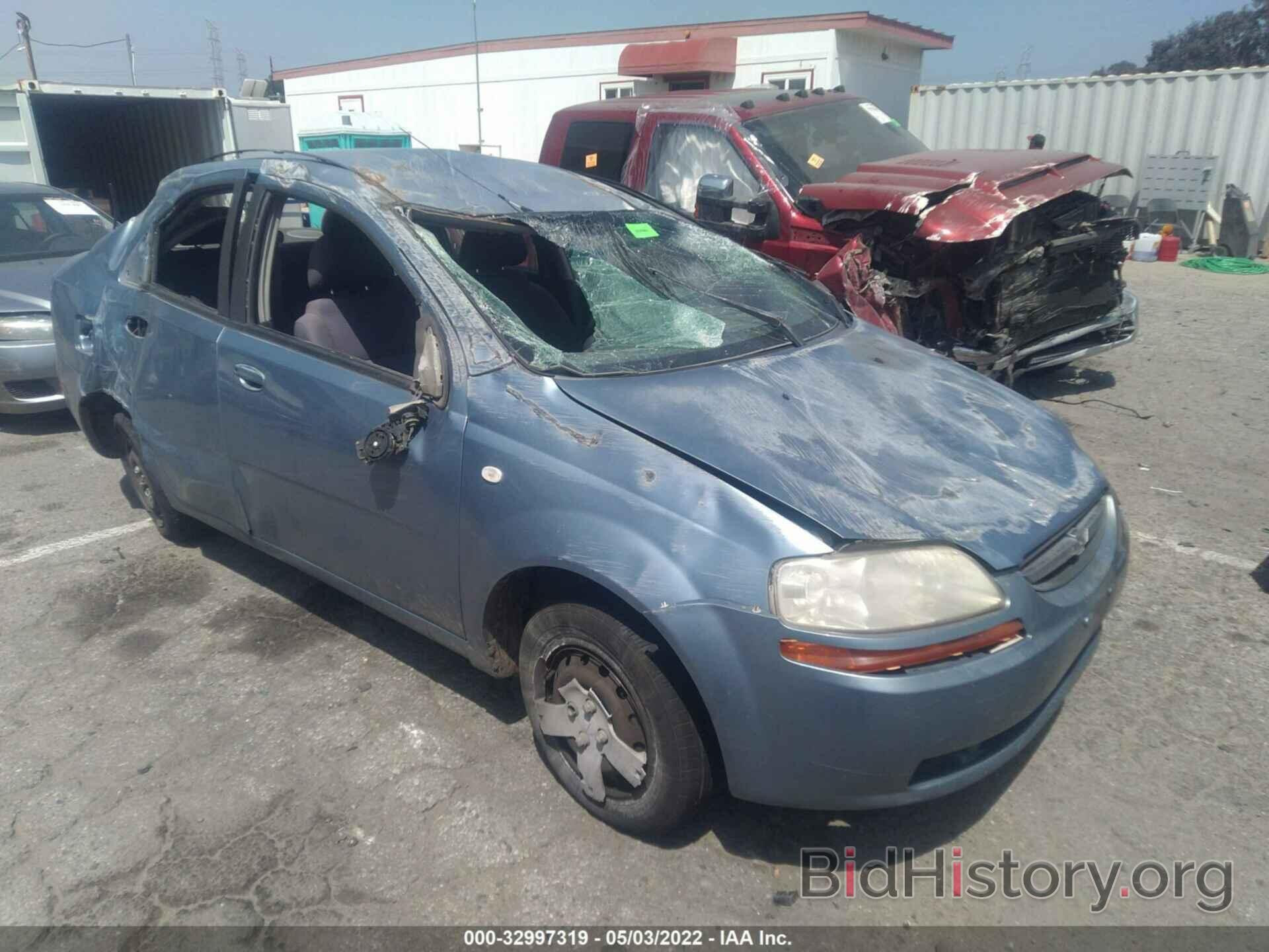 Photo KL1TD56696B562879 - CHEVROLET AVEO 2006