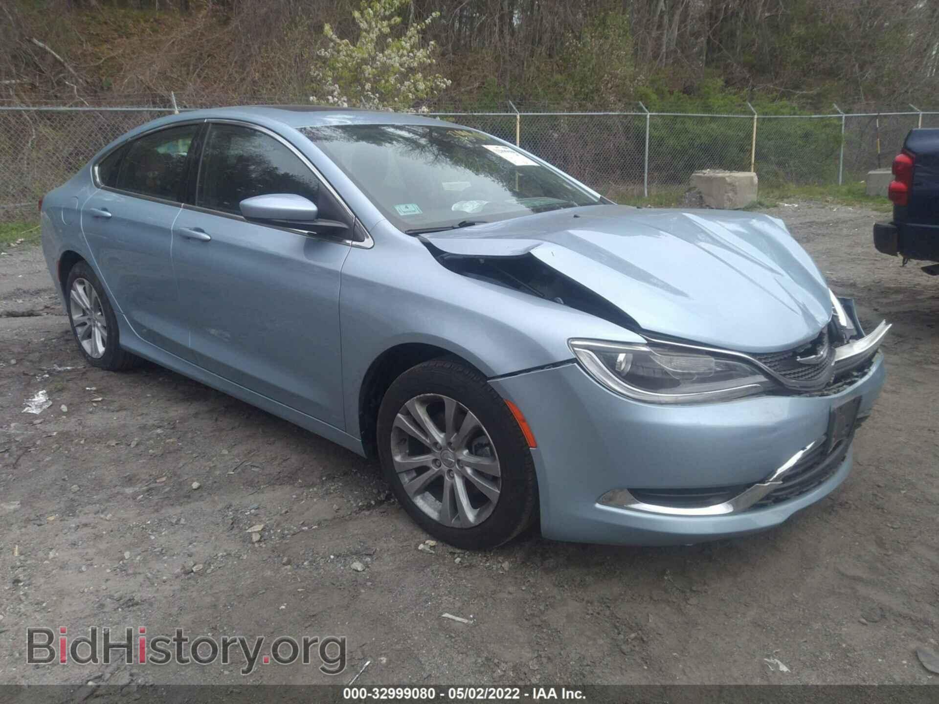Фотография 1C3CCCAB2FN627692 - CHRYSLER 200 2015