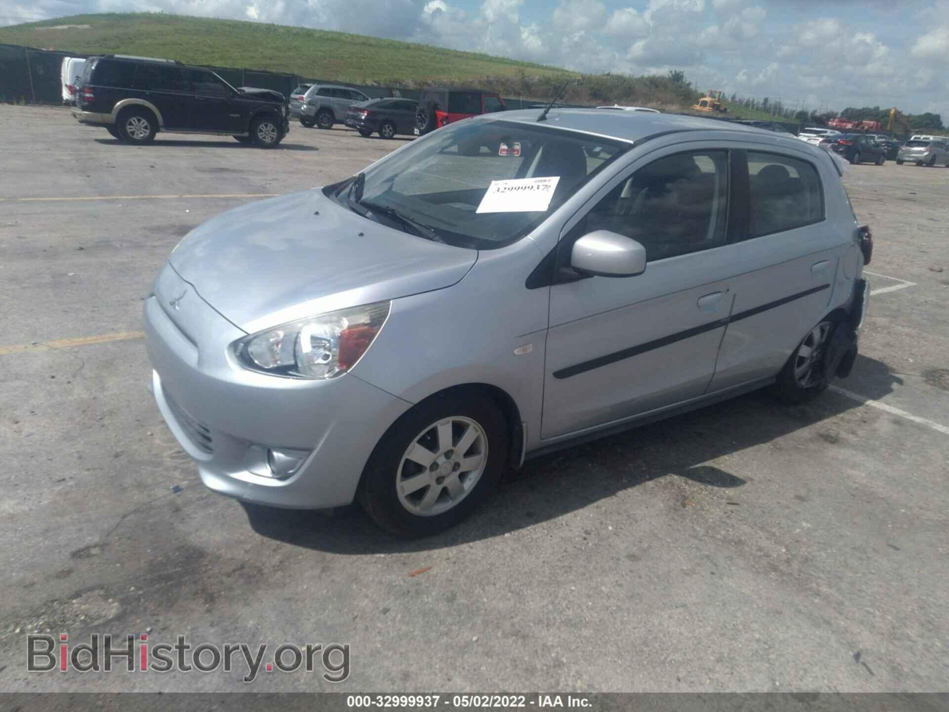 2014 MITSUBISHI MIRAGE - VIN: ML32A4HJ1EH024491 - Фото 2