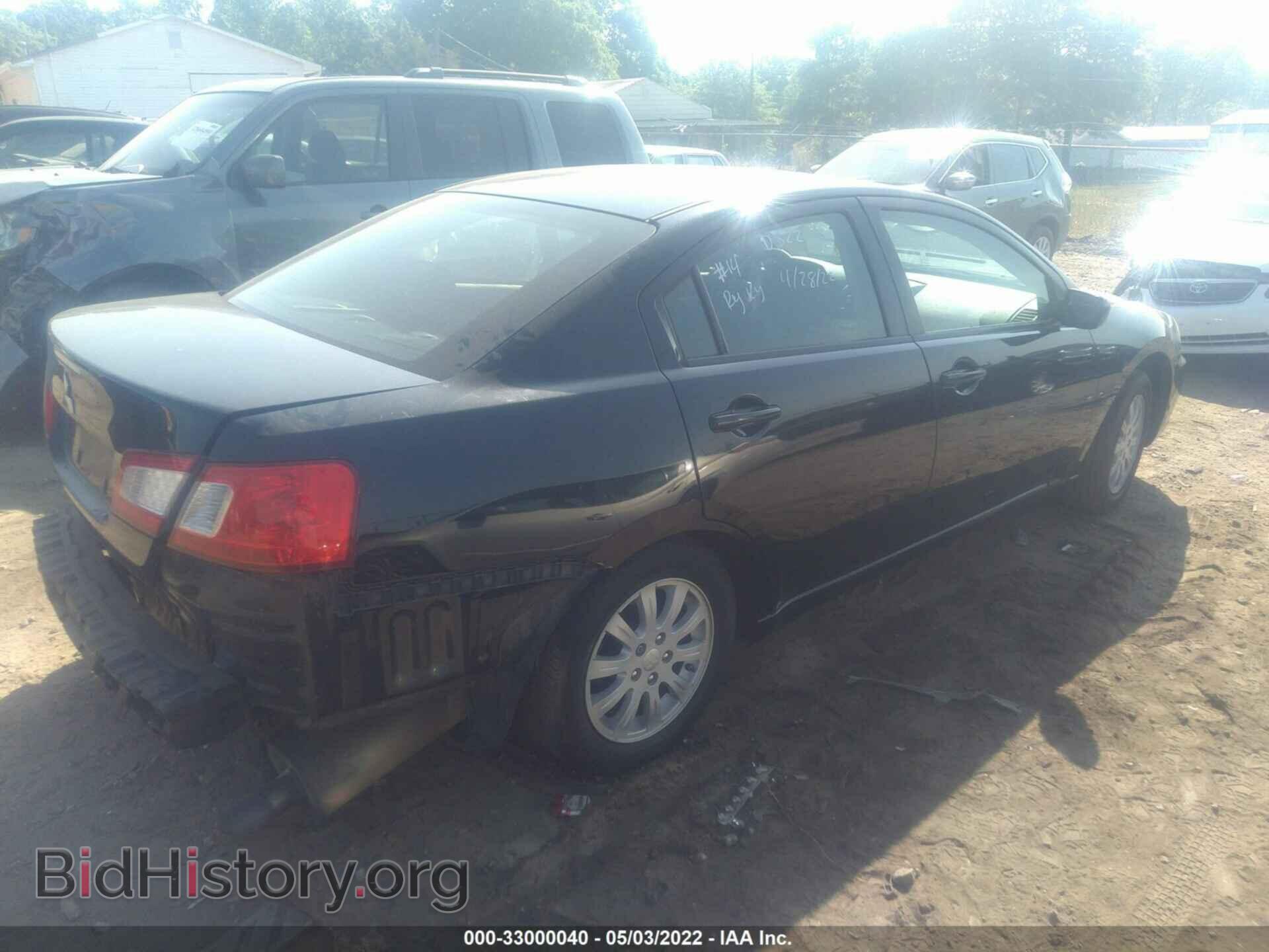 2012 MITSUBISHI GALANT - VIN: 4A32B2FF4CE017480 - Фото 4