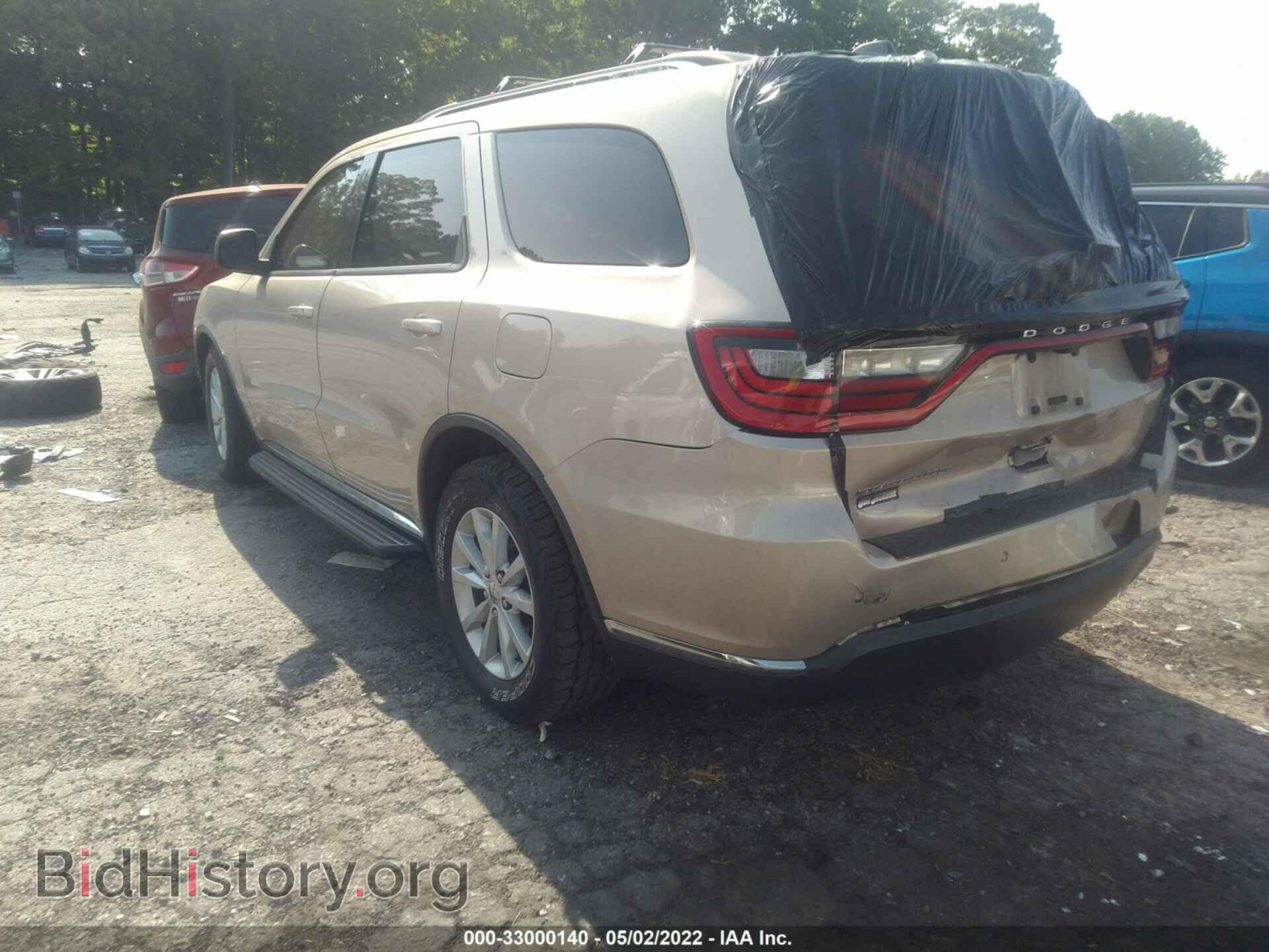 2014 DODGE DURANGO - VIN: 1C4RDHAG0EC974167 - Фото 3
