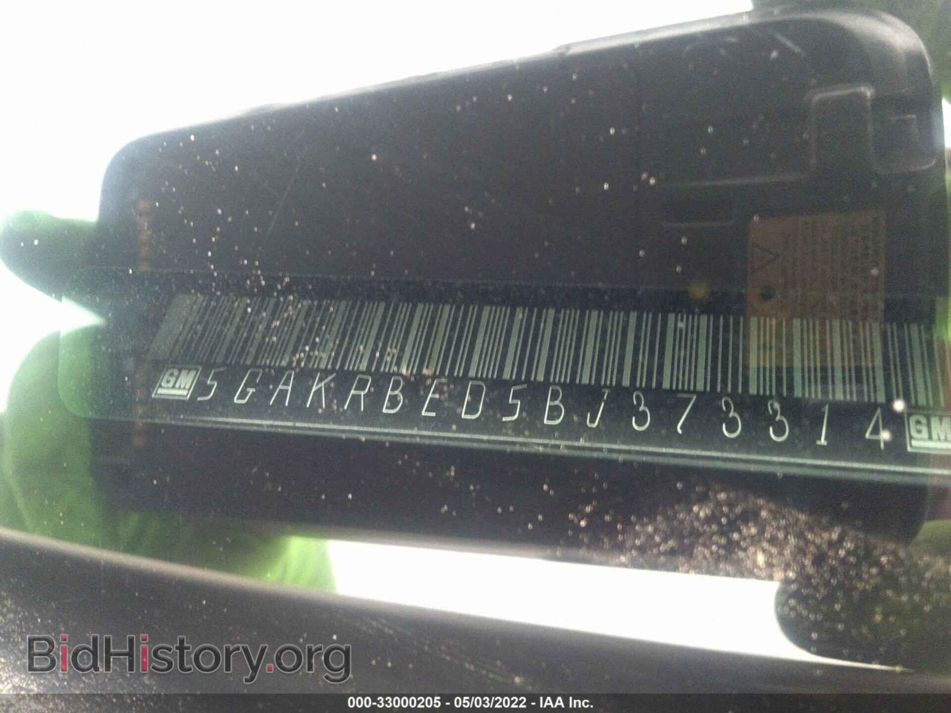 2011 BUICK ENCLAVE - VIN: 5GAKRBED5BJ373314 - Фото 9