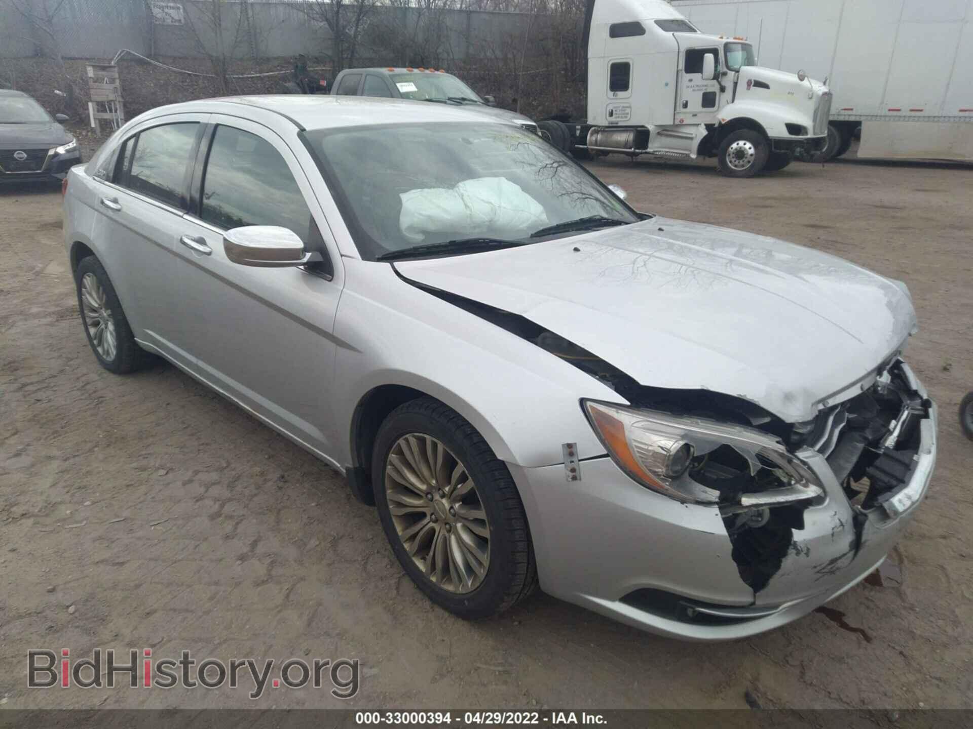 Photo 1C3CCBCB1CN302423 - CHRYSLER 200 2012