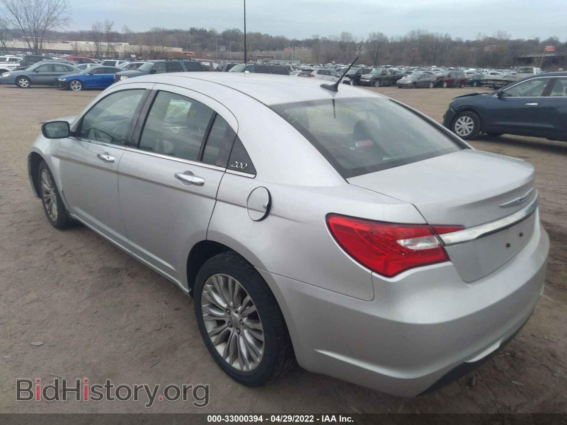 2012 CHRYSLER 200 - VIN: 1C3CCBCB1CN302423 - Photo 3