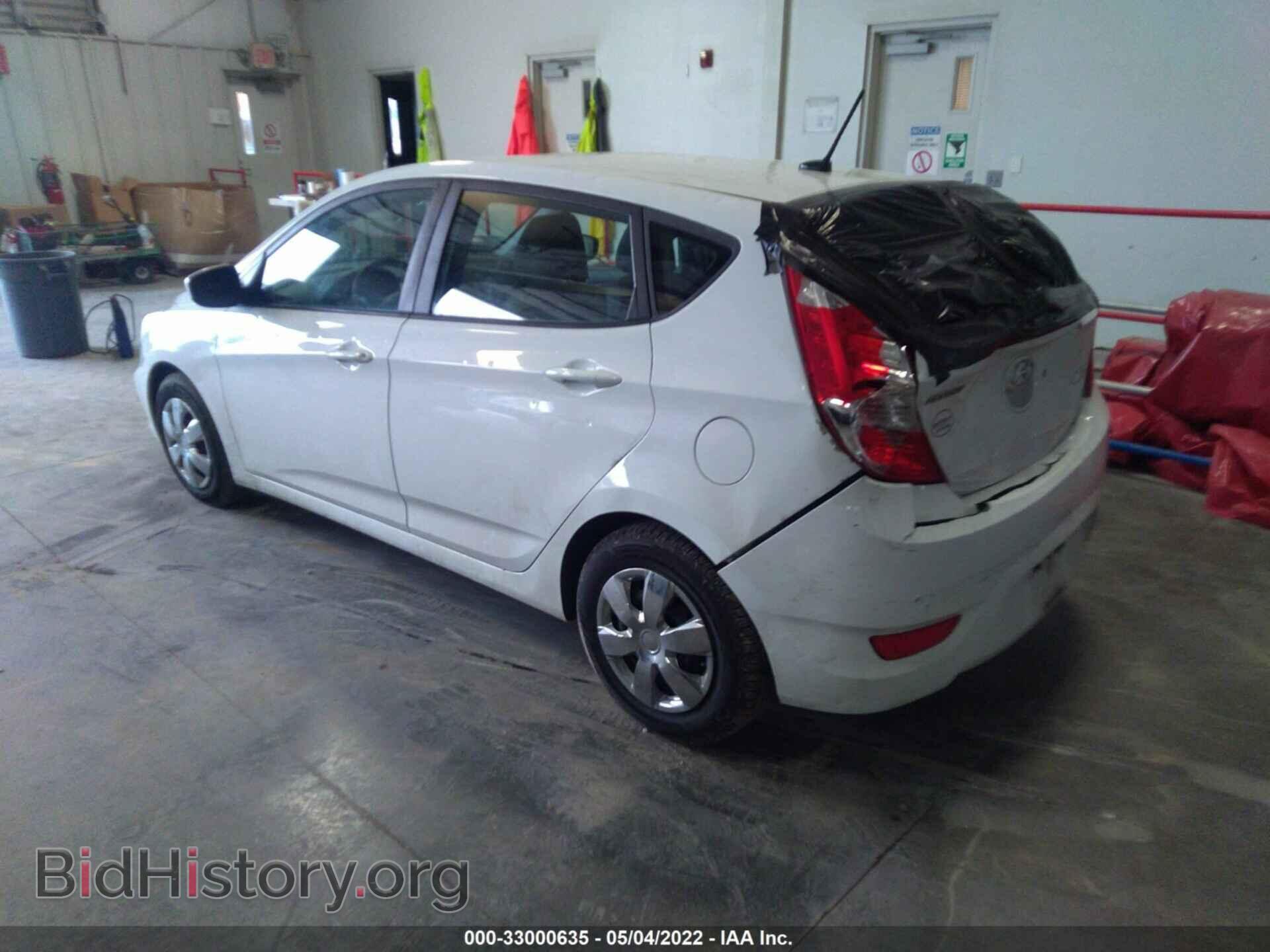 2017 HYUNDAI ACCENT - VIN: KMHCT5AE5HU300967 - Фото 3