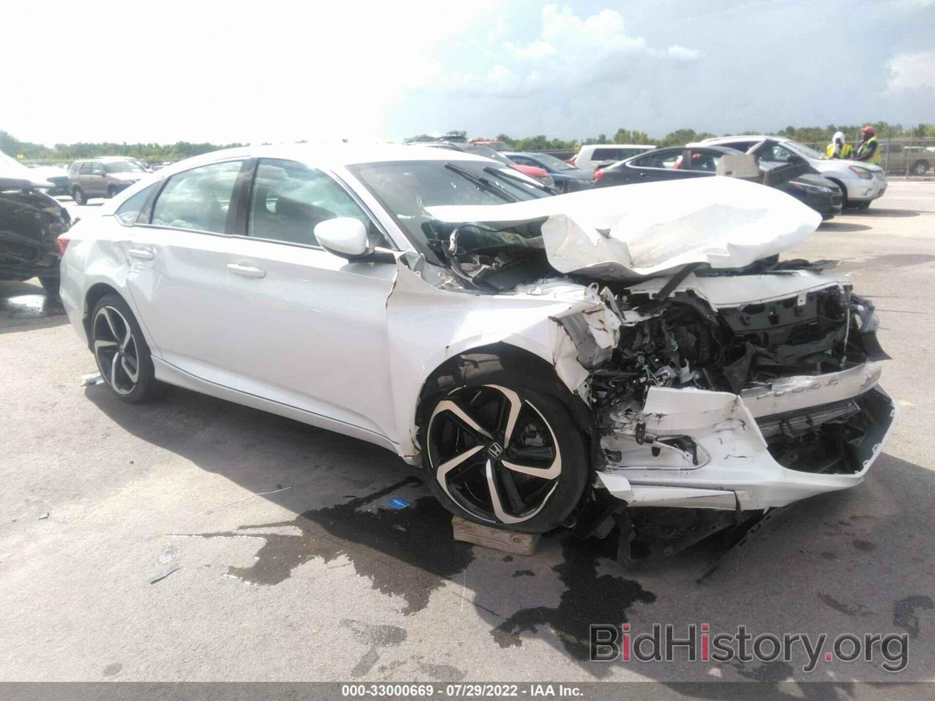 Photo 1HGCV1F37KA086301 - HONDA ACCORD SEDAN 2019