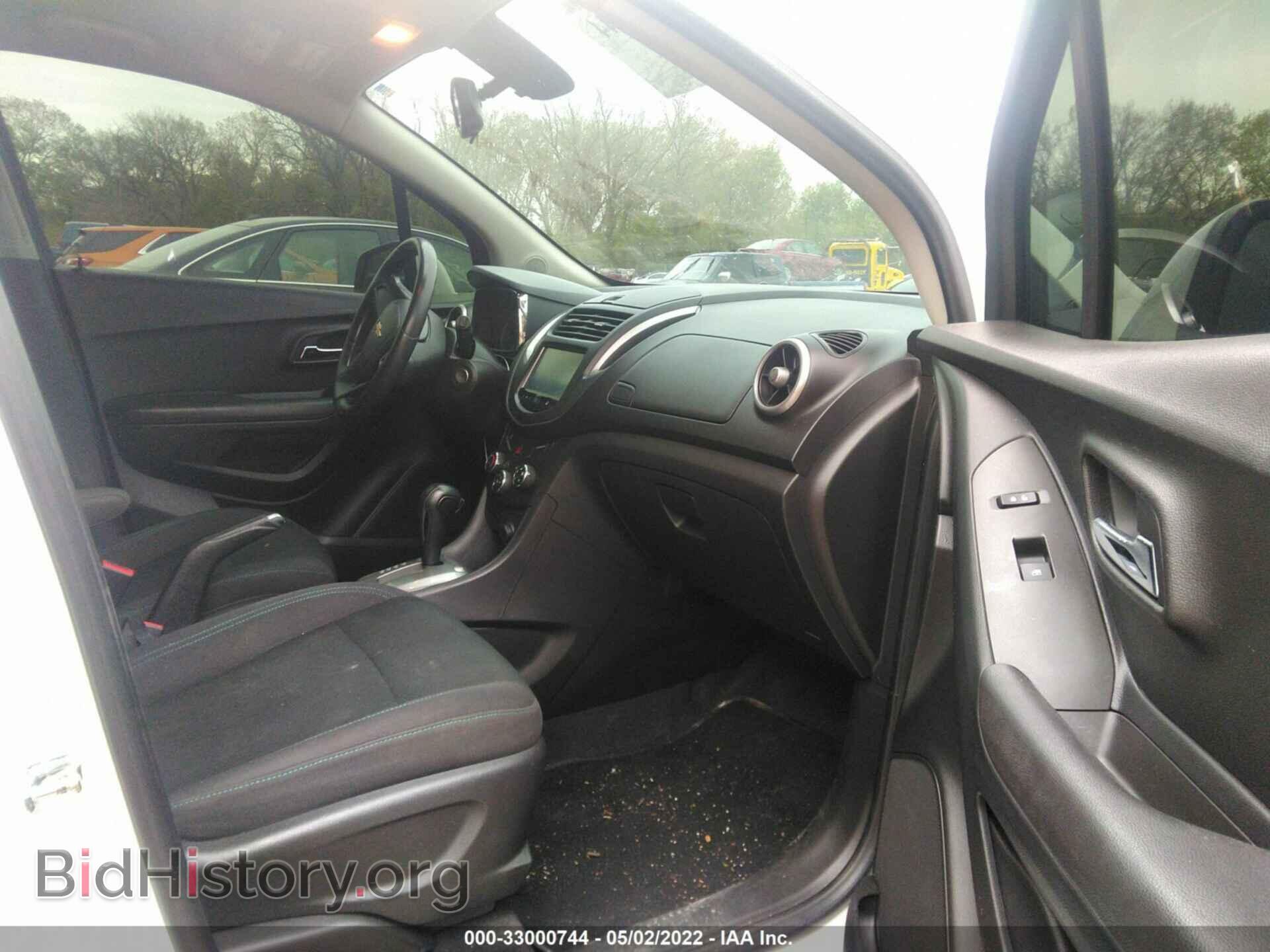 2016 CHEVROLET TRAX - VIN: KL7CJNSB3GB537351 - Фото 5
