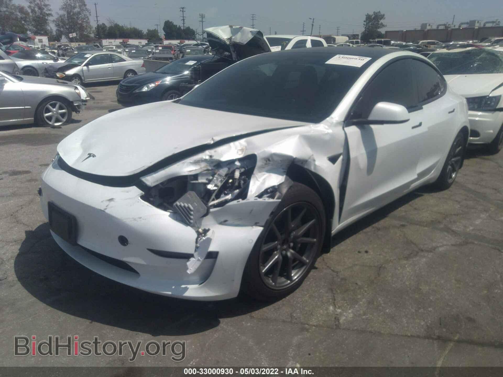 2020 TESLA MODEL 3 - VIN: 5YJ3E1EA4LF744941 - Фото 2