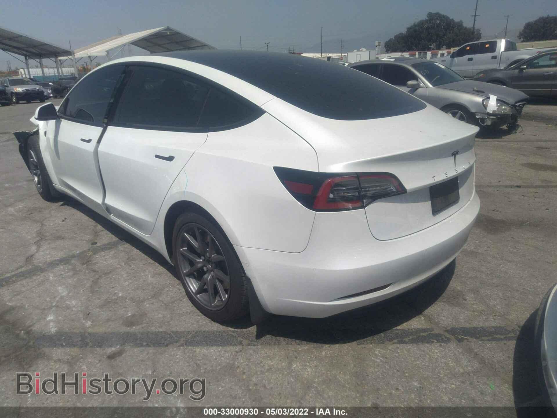 2020 TESLA MODEL 3 - VIN: 5YJ3E1EA4LF744941 - Фото 3