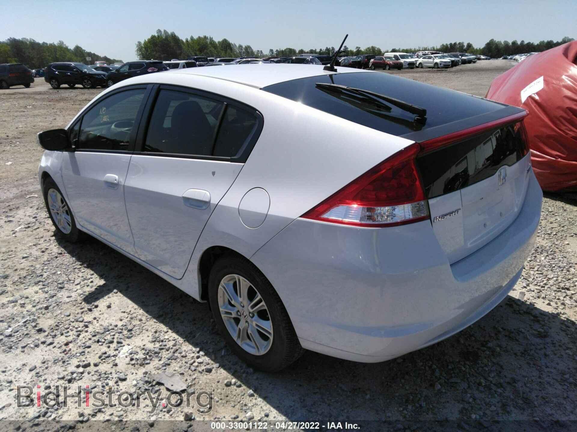 2010 HONDA INSIGHT - VIN: JHMZE2H7XAS031847 - Фото 3