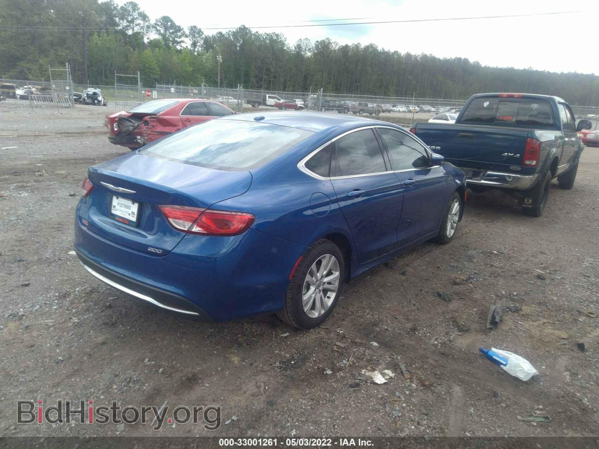 2015 CHRYSLER 200 - VIN: 1C3CCCAB4FN635860 - Фото 4