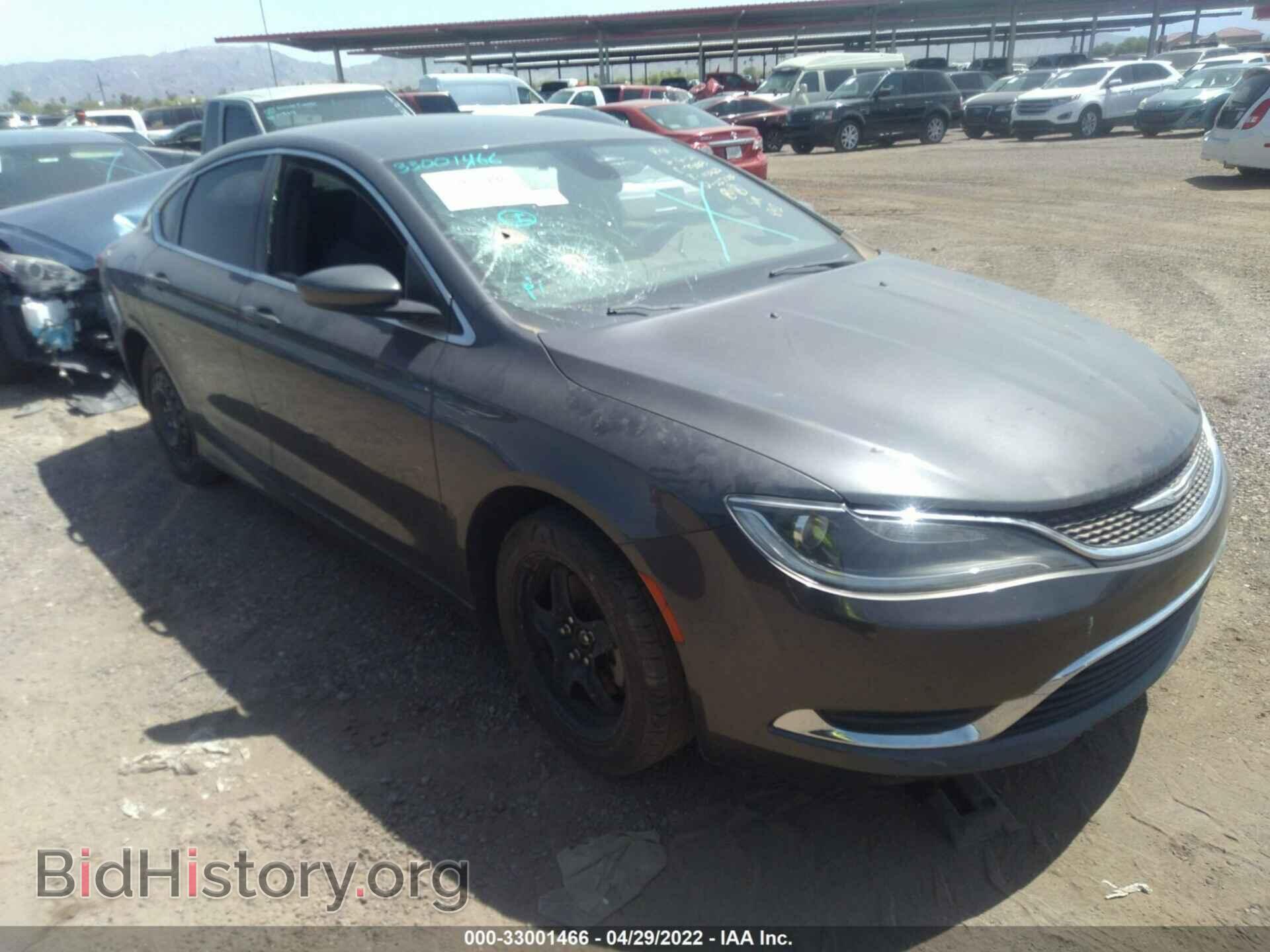 Фотография 1C3CCCABXGN167280 - CHRYSLER 200 2016