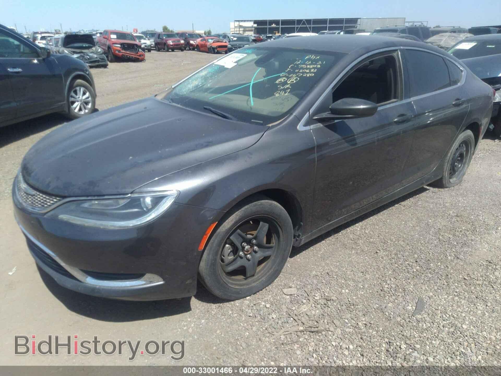 2016 CHRYSLER 200 - VIN: 1C3CCCABXGN167280 - Фото 2