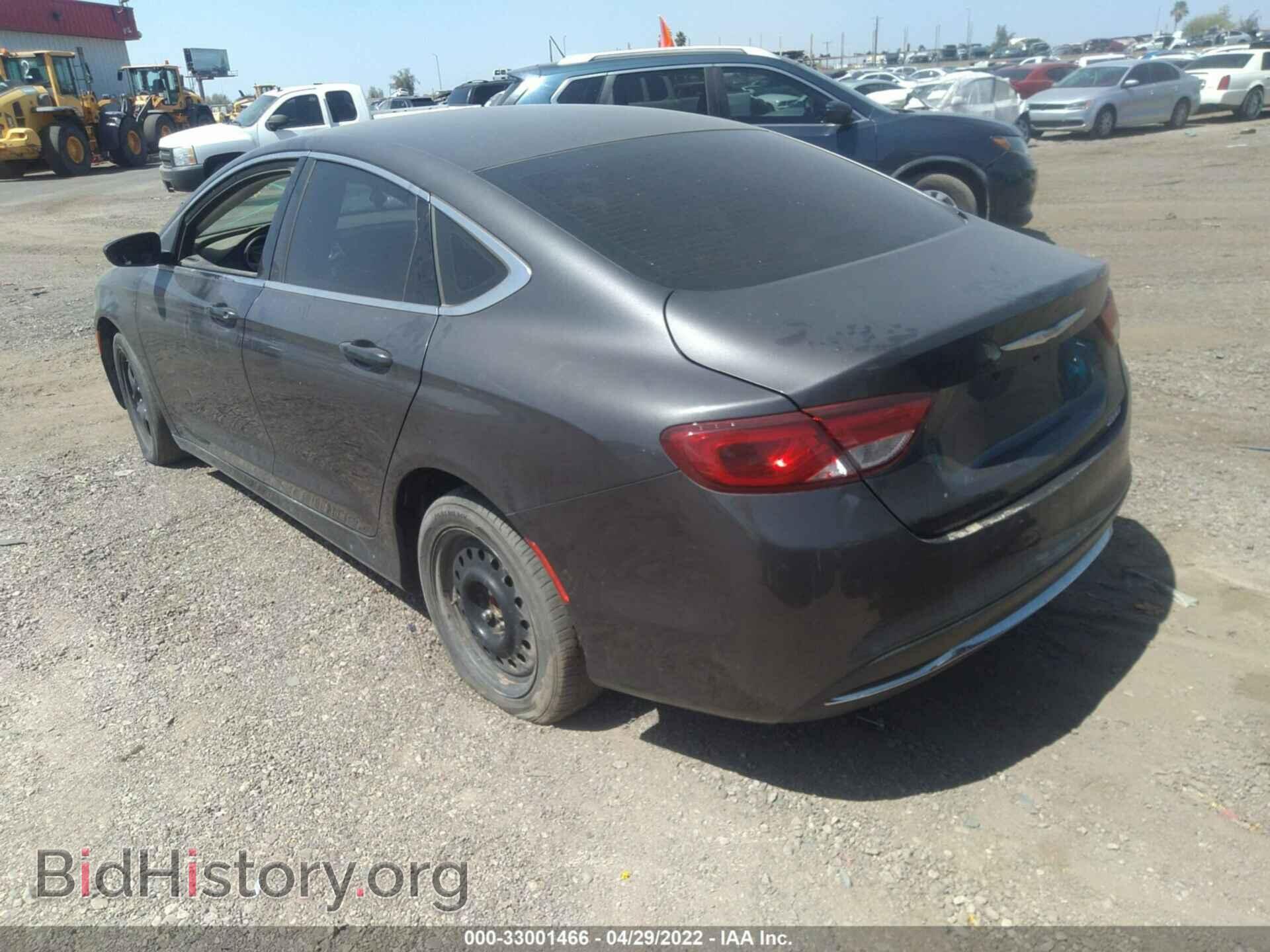 2016 CHRYSLER 200 - VIN: 1C3CCCABXGN167280 - Фото 3