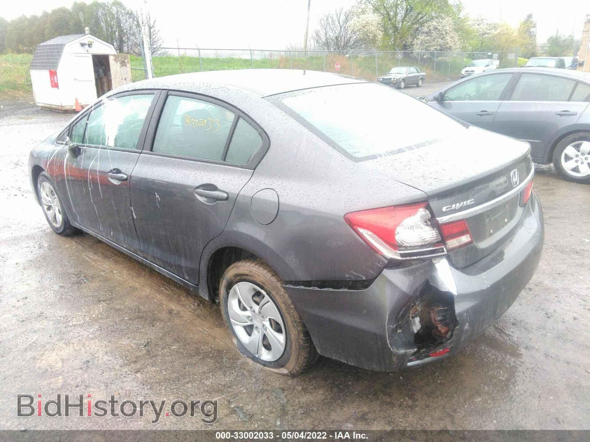 2013 HONDA CIVIC SDN - VIN: 2HGFB2F53DH599837 - Фото 3