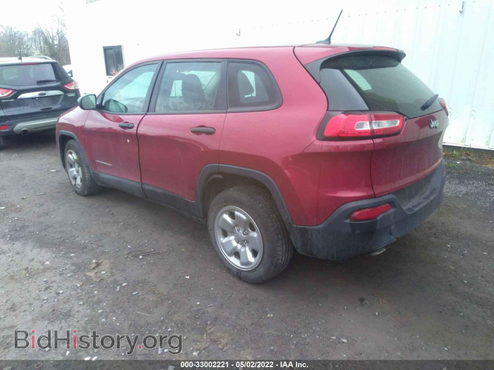 2014 JEEP CHEROKEE - VIN: 1C4PJLAB8EW168423 - Фото 3