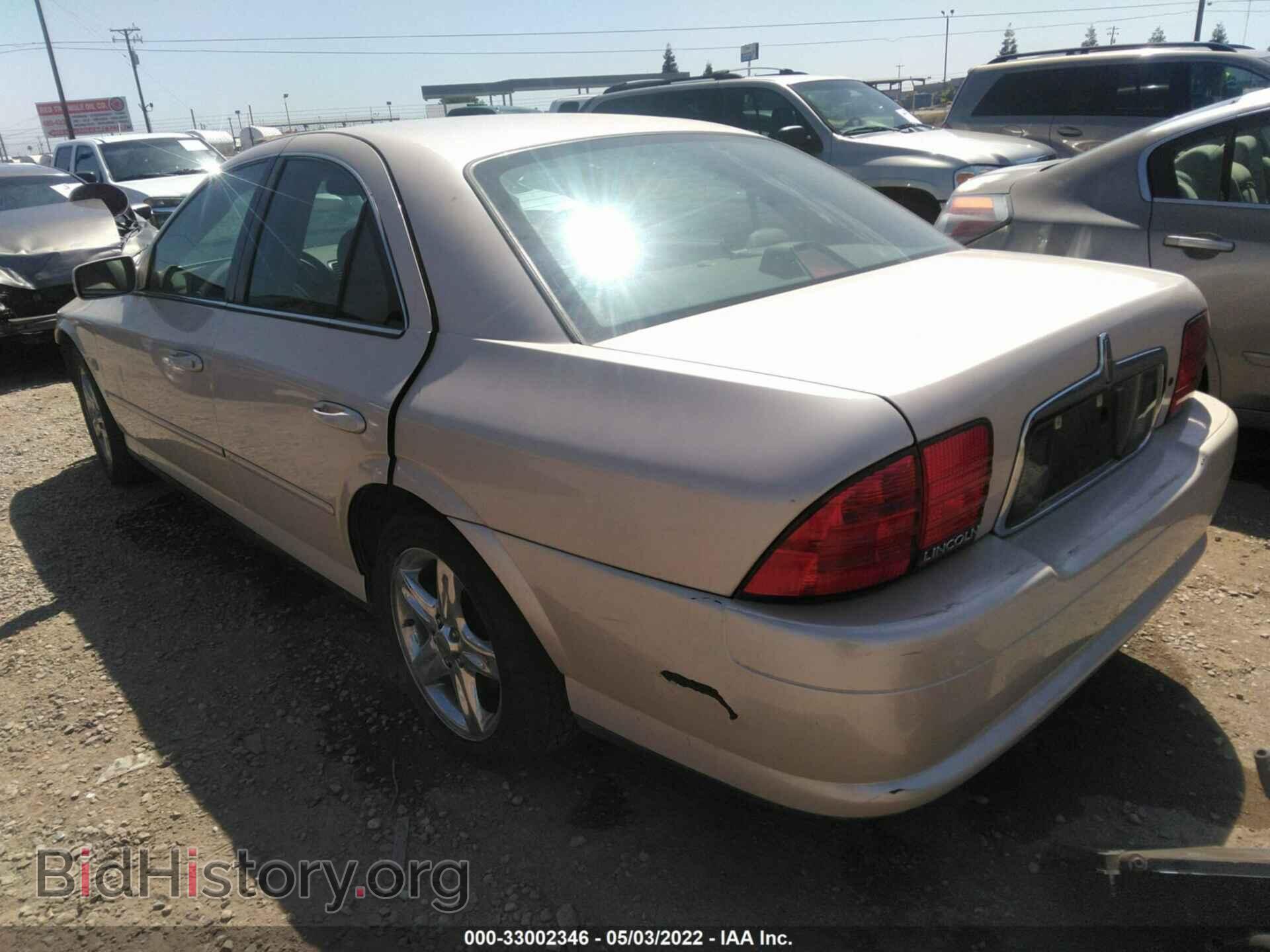 2000 LINCOLN LS - VIN: 1LNHM87A7YY890364 - Фото 3