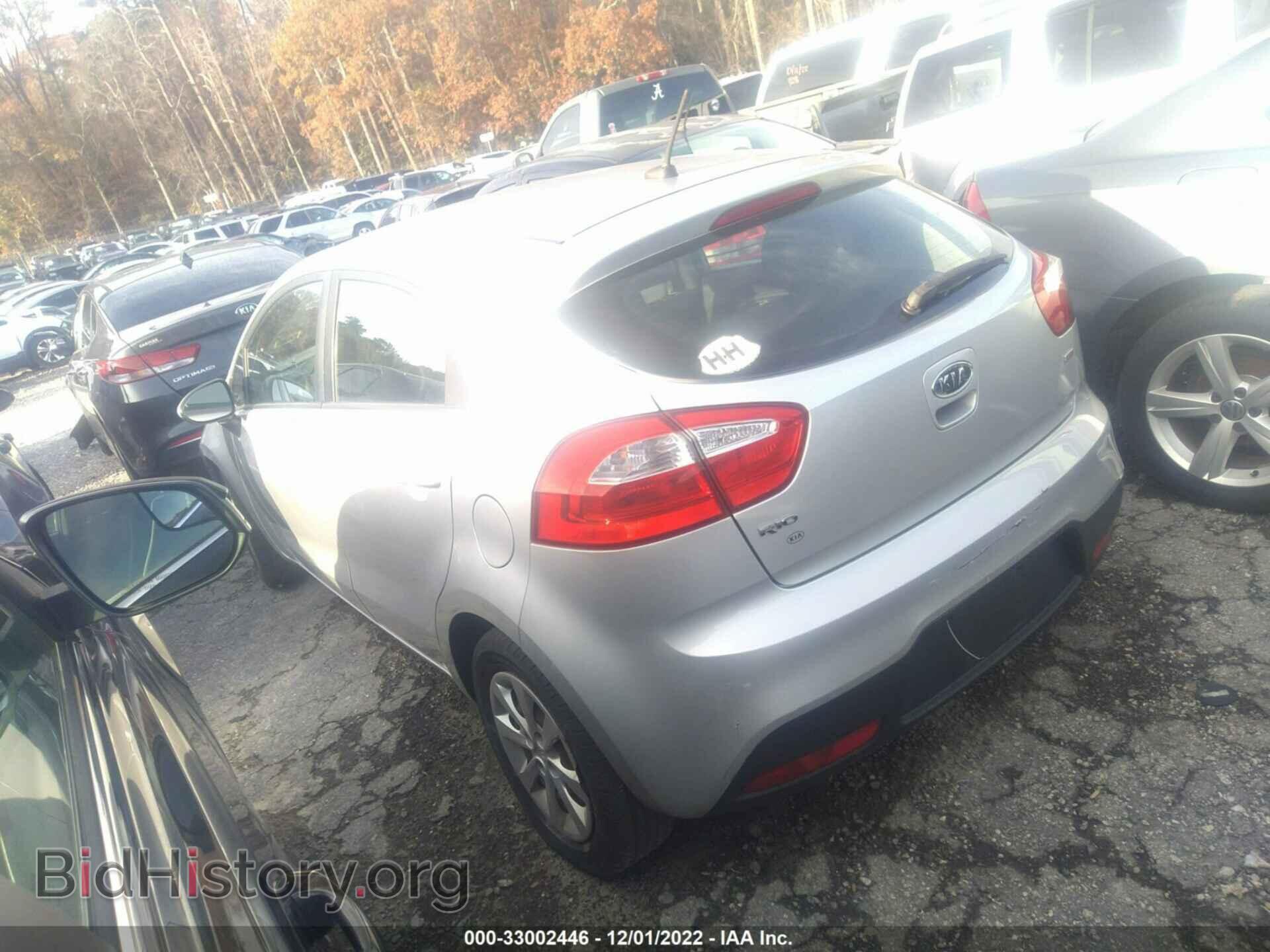 2012 KIA RIO - VIN: KNADM5A35C6038978 - Фото 3