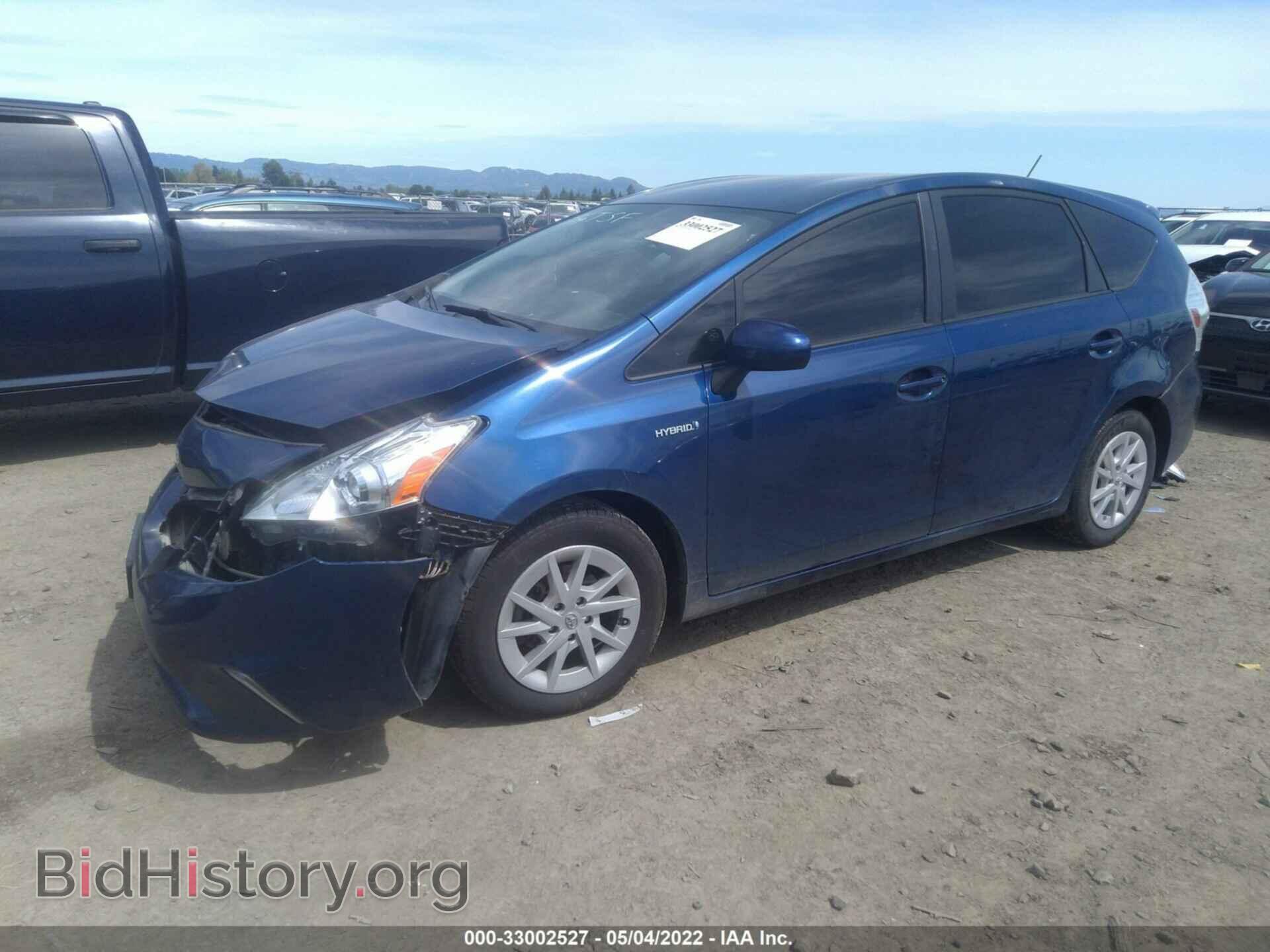 2012 TOYOTA PRIUS V - VIN: JTDZN3EU4C3072828 - Фото 2