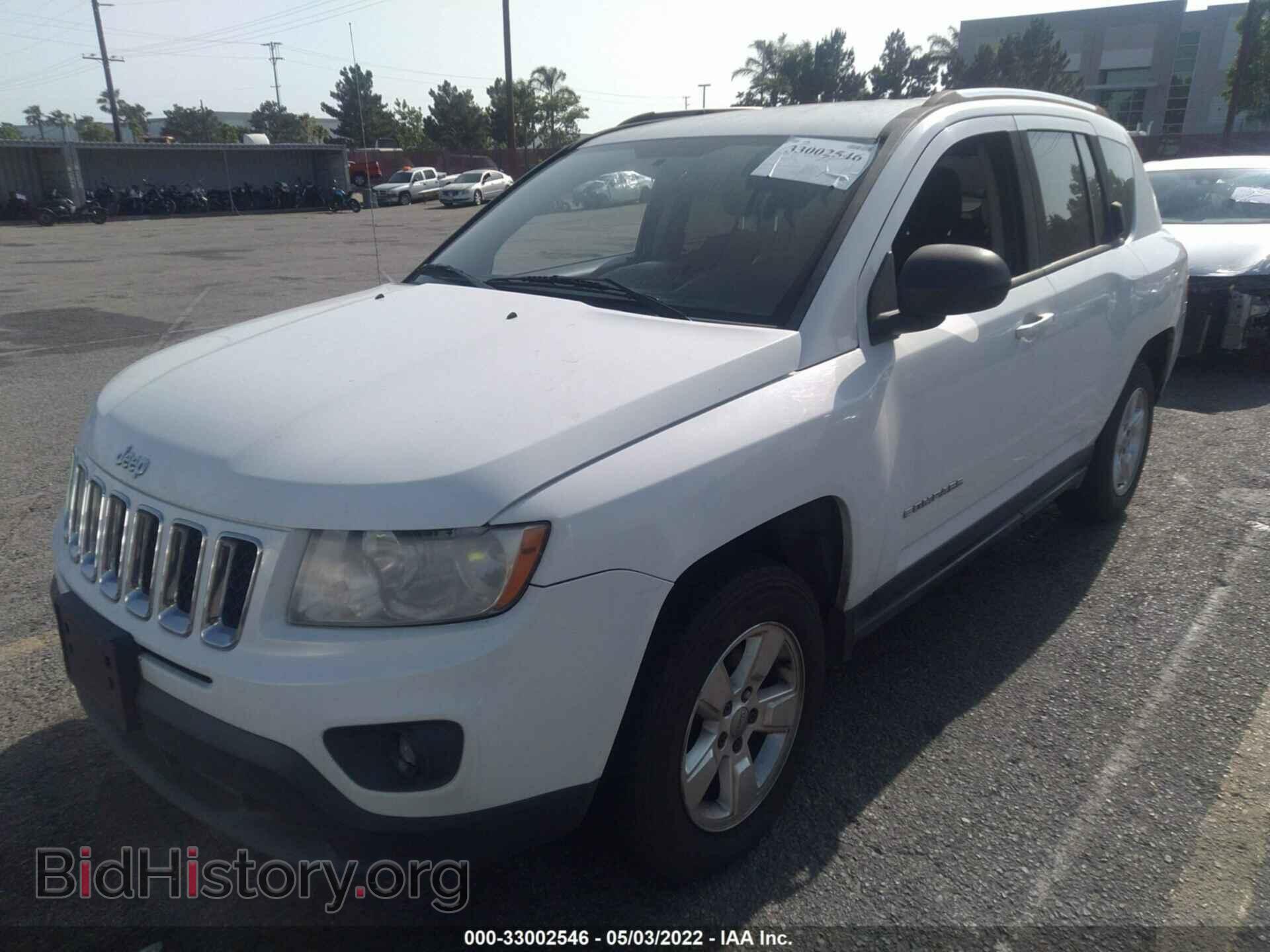 2013 JEEP COMPASS - VIN: 1C4NJCBA2DD270470 - Фото 2