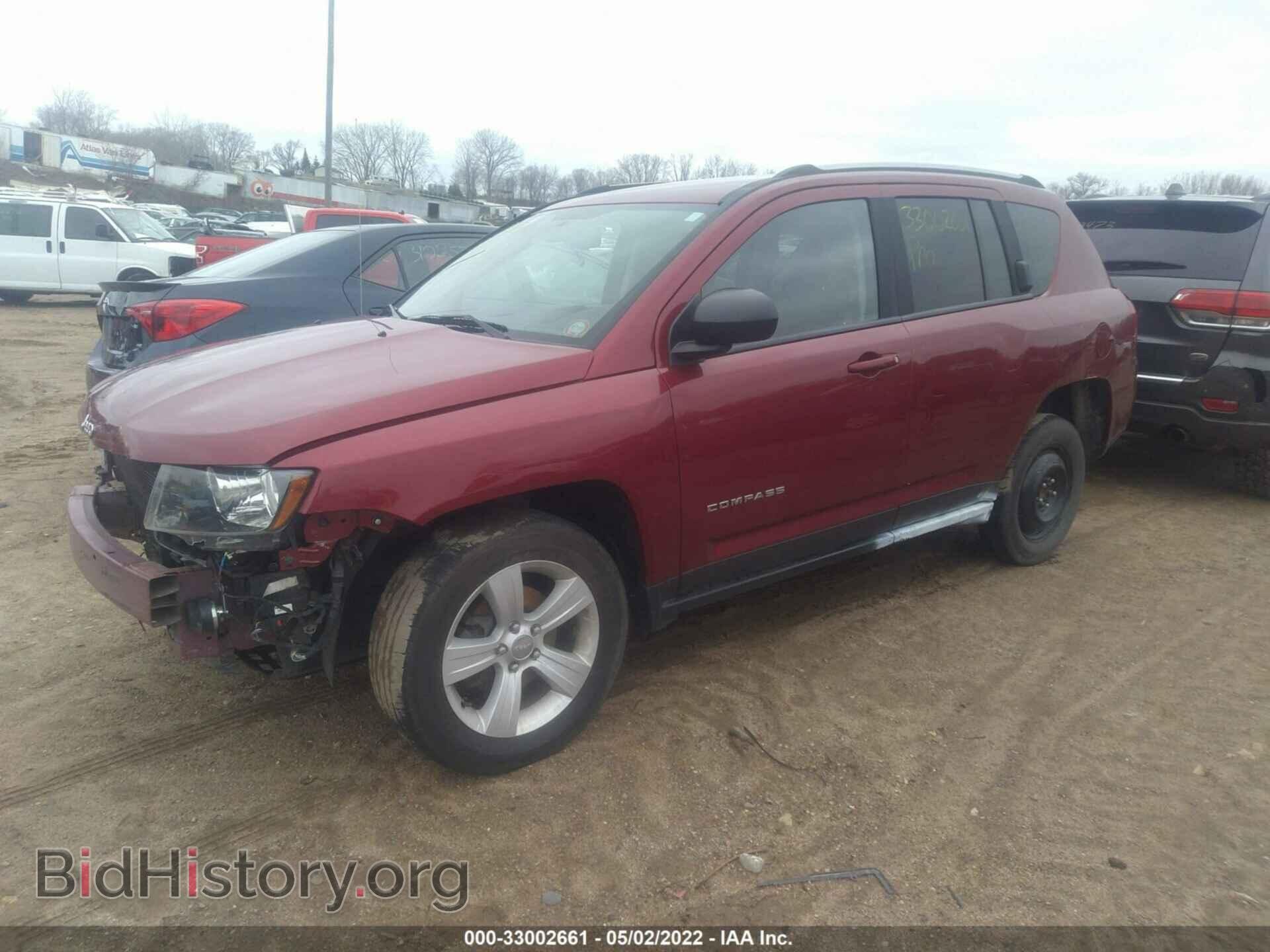 2016 JEEP COMPASS - VIN: 1C4NJCBA9GD773479 - Фото 2