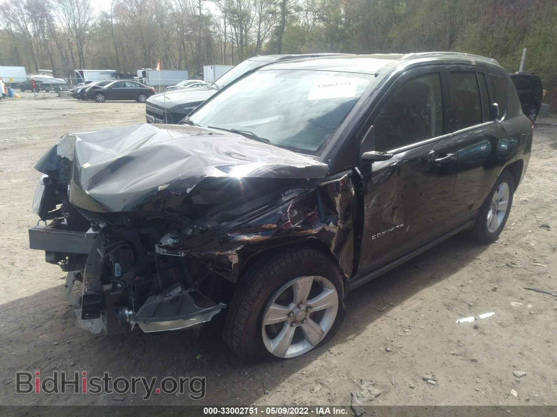2014 JEEP COMPASS - VIN: 1C4NJDEB9ED664754 - Фото 2