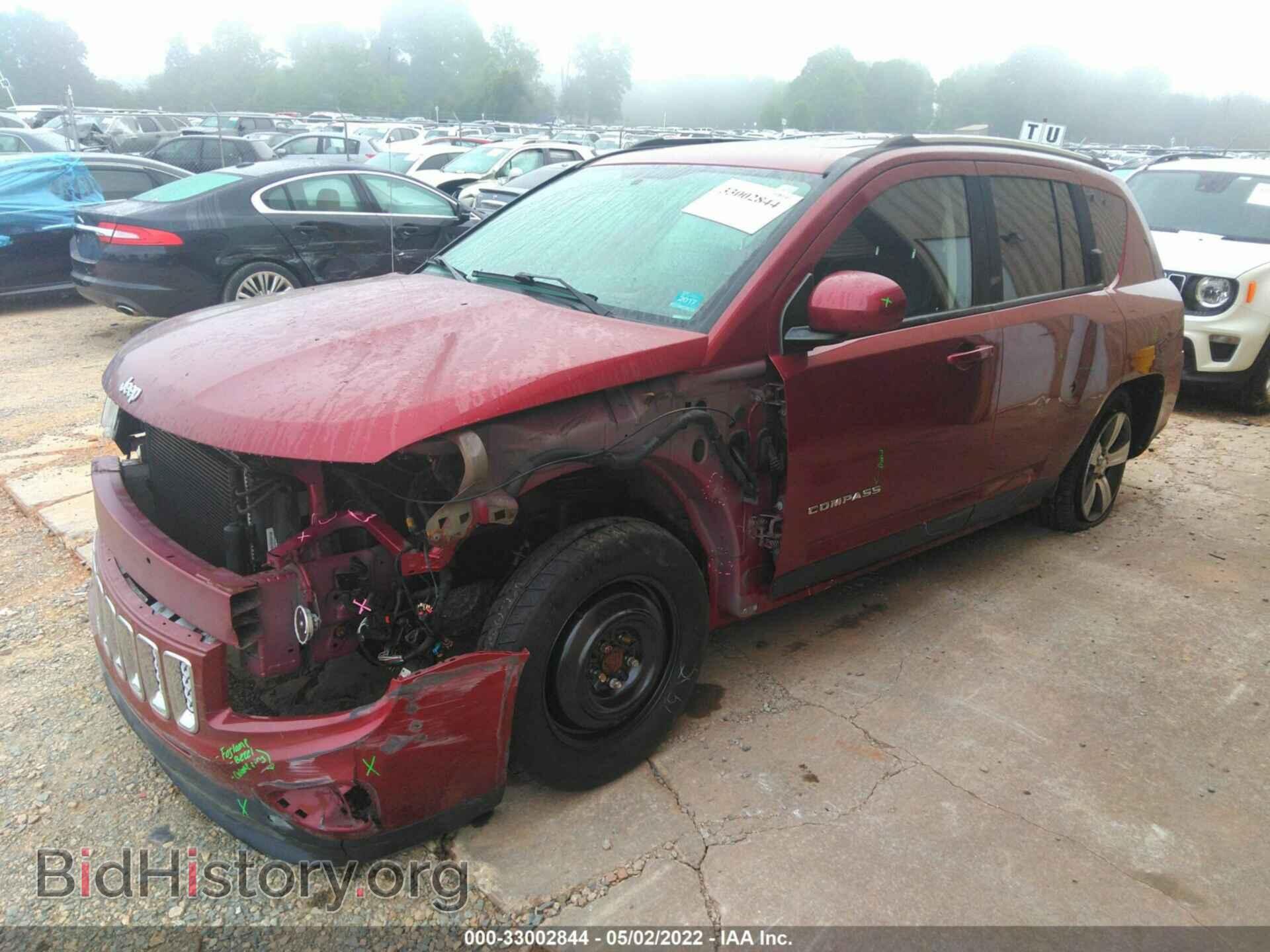 2017 JEEP COMPASS - VIN: 1C4NJDEB5HD111023 - Фото 2
