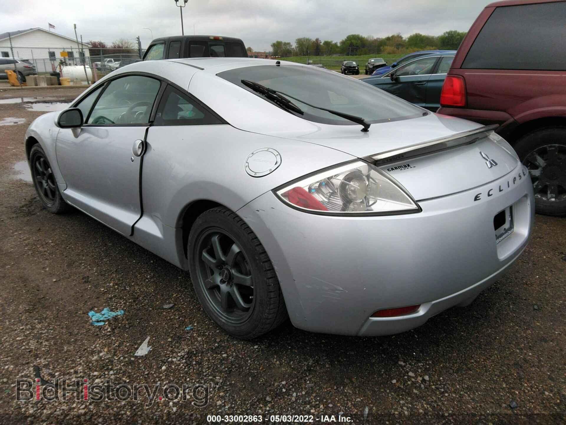 2007 MITSUBISHI ECLIPSE - VIN: 4A3AK24F17E022513 - Photo 3