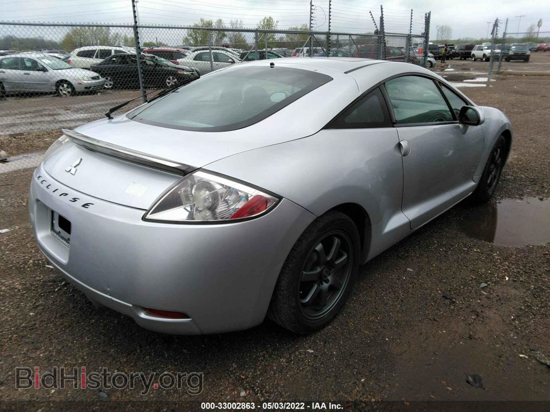 2007 MITSUBISHI ECLIPSE - VIN: 4A3AK24F17E022513 - Photo 4